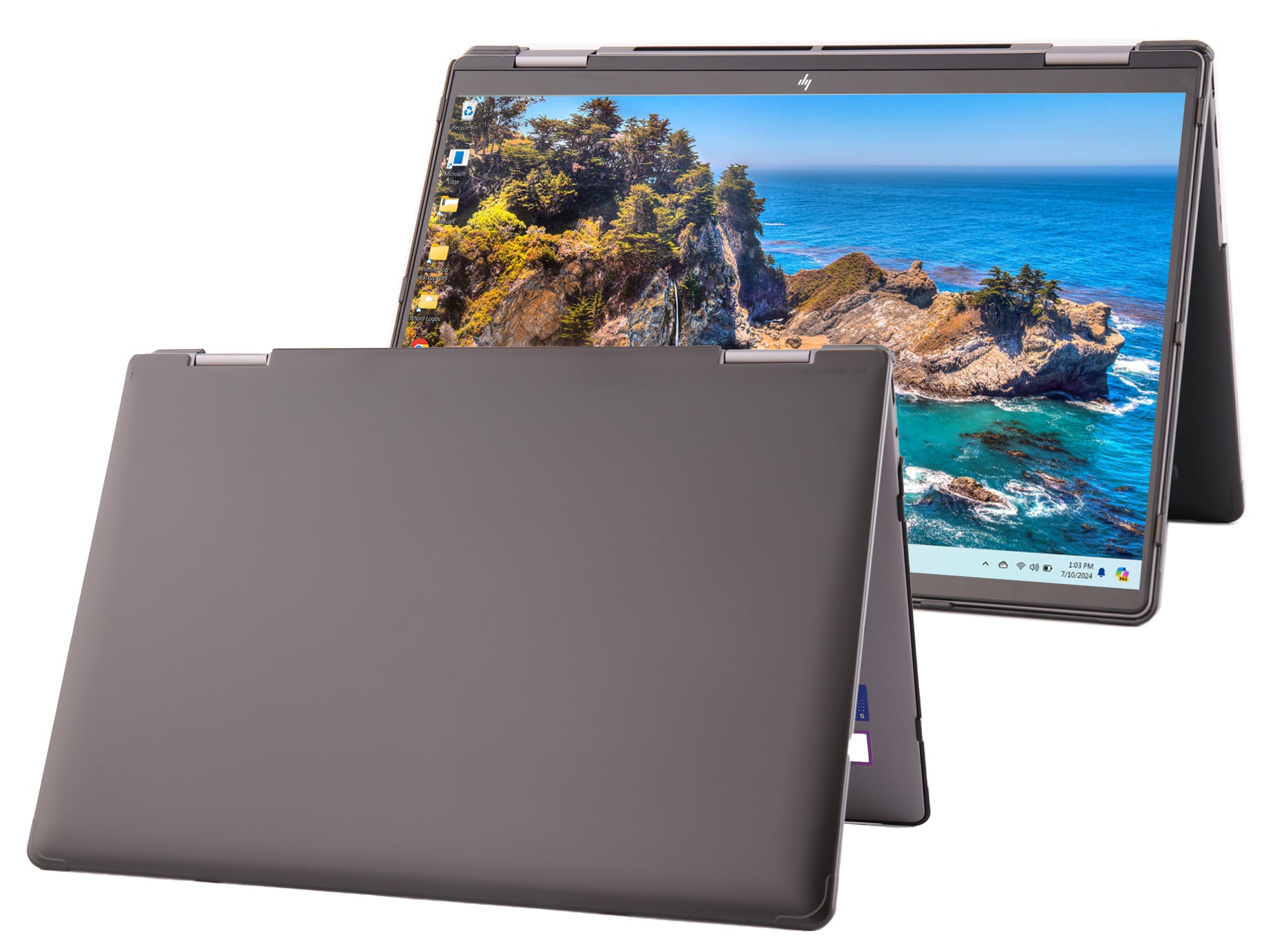 mCover Hard Case ONLY Compatible for 2024~2025 14" HP Envy x360 14-FAxxxx / 14-FCxxxx 2in1 Convertible Laptop PC(NOT Fitting Any Other HP Models)