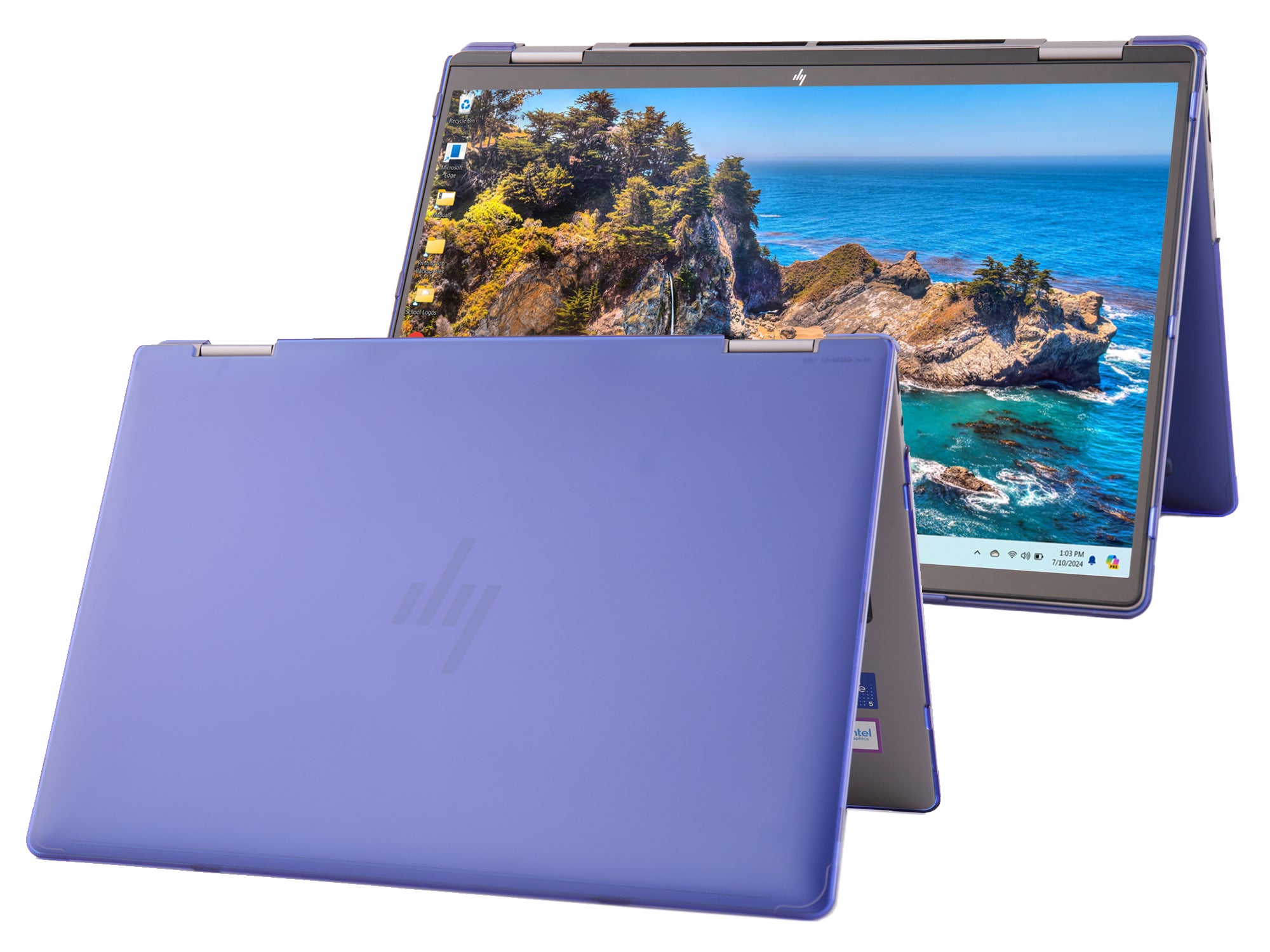 mCover Hard Case ONLY Compatible for 2024~2025 14" HP Envy x360 14-FAxxxx / 14-FCxxxx 2in1 Convertible Laptop PC(NOT Fitting Any Other HP Models)