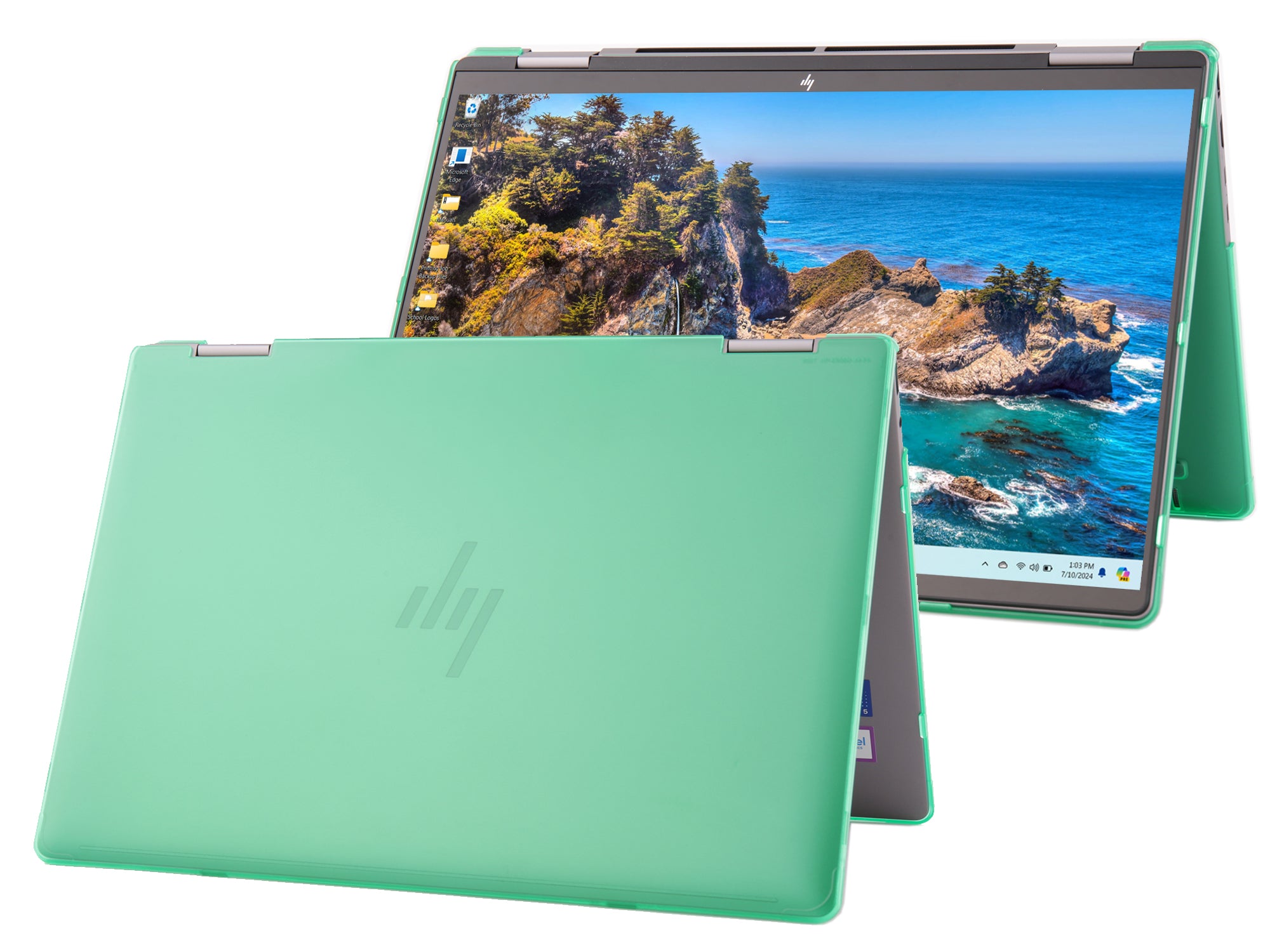 mCover Hard Case ONLY Compatible for 2024~2025 14" HP Envy x360 14-FAxxxx / 14-FCxxxx 2in1 Convertible Laptop PC(NOT Fitting Any Other HP Models)