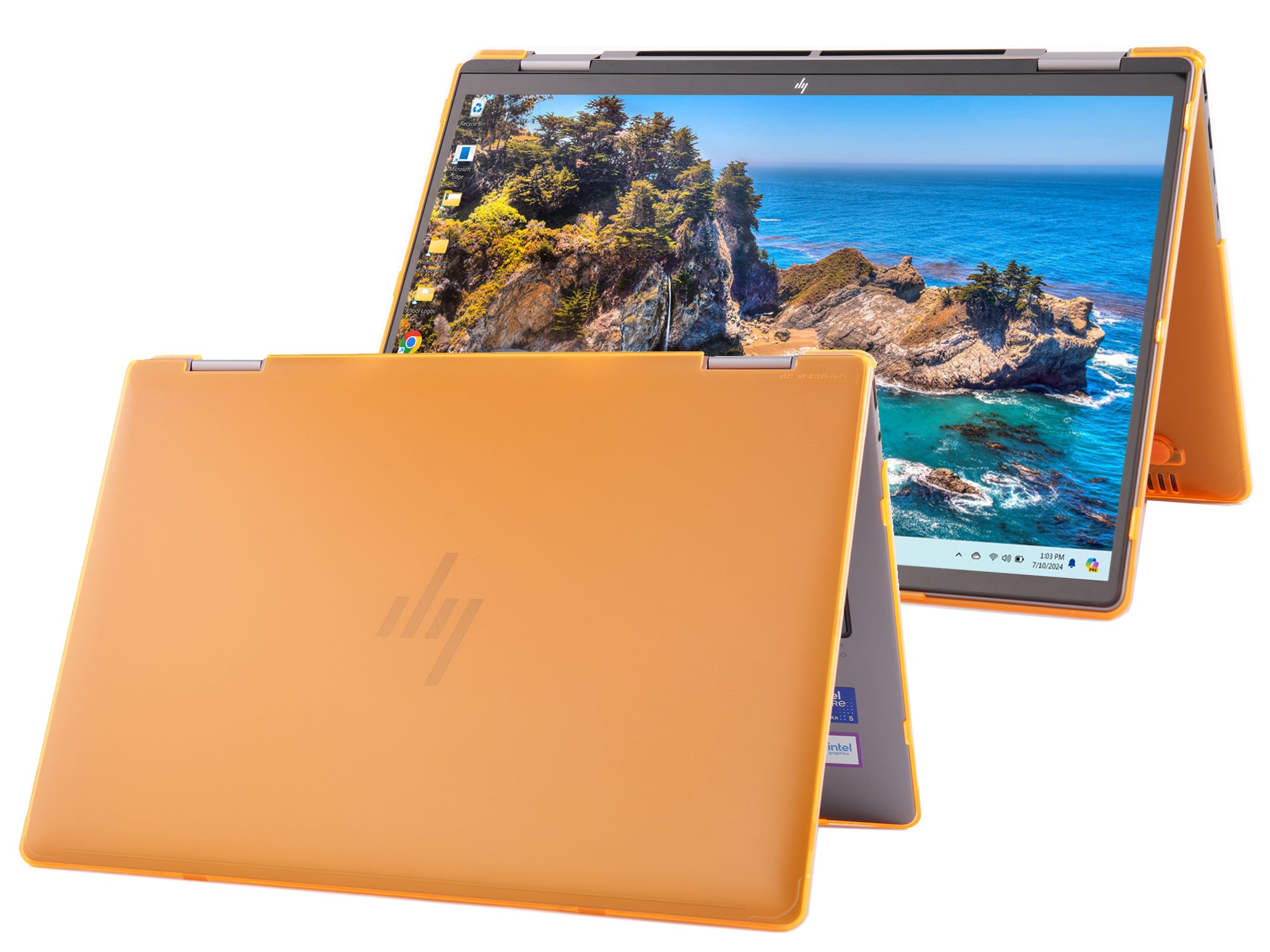 mCover Hard Case ONLY Compatible for 2024~2025 14" HP Envy x360 14-FAxxxx / 14-FCxxxx 2in1 Convertible Laptop PC(NOT Fitting Any Other HP Models)