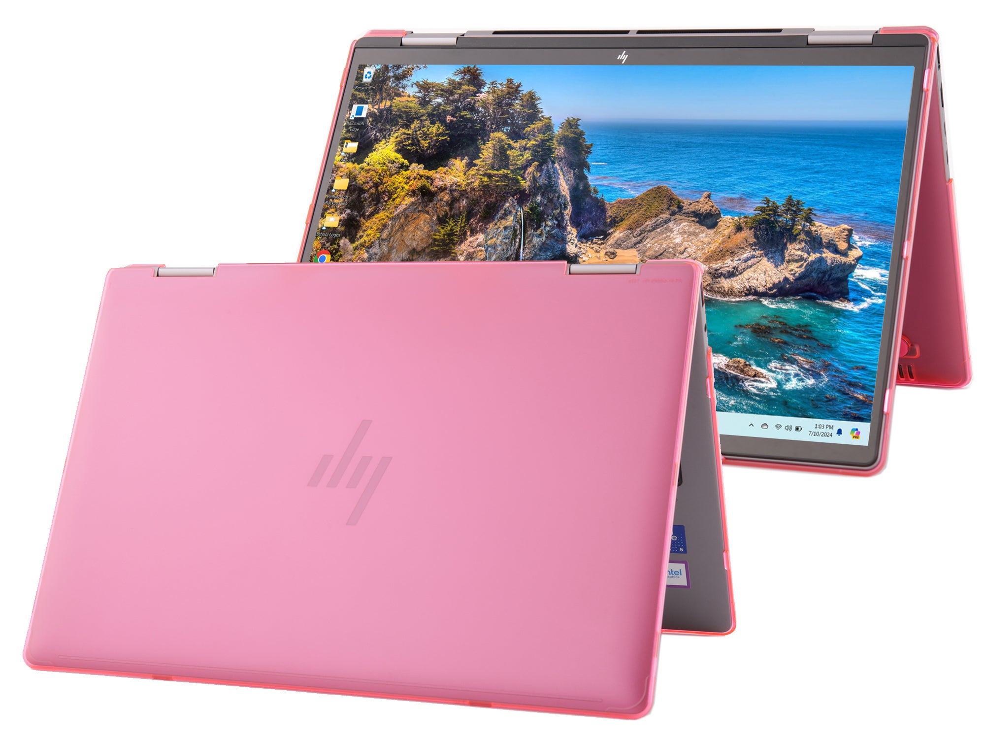 mCover Hard Case ONLY Compatible for 2024~2025 14" HP Envy x360 14-FAxxxx / 14-FCxxxx 2in1 Convertible Laptop PC(NOT Fitting Any Other HP Models)