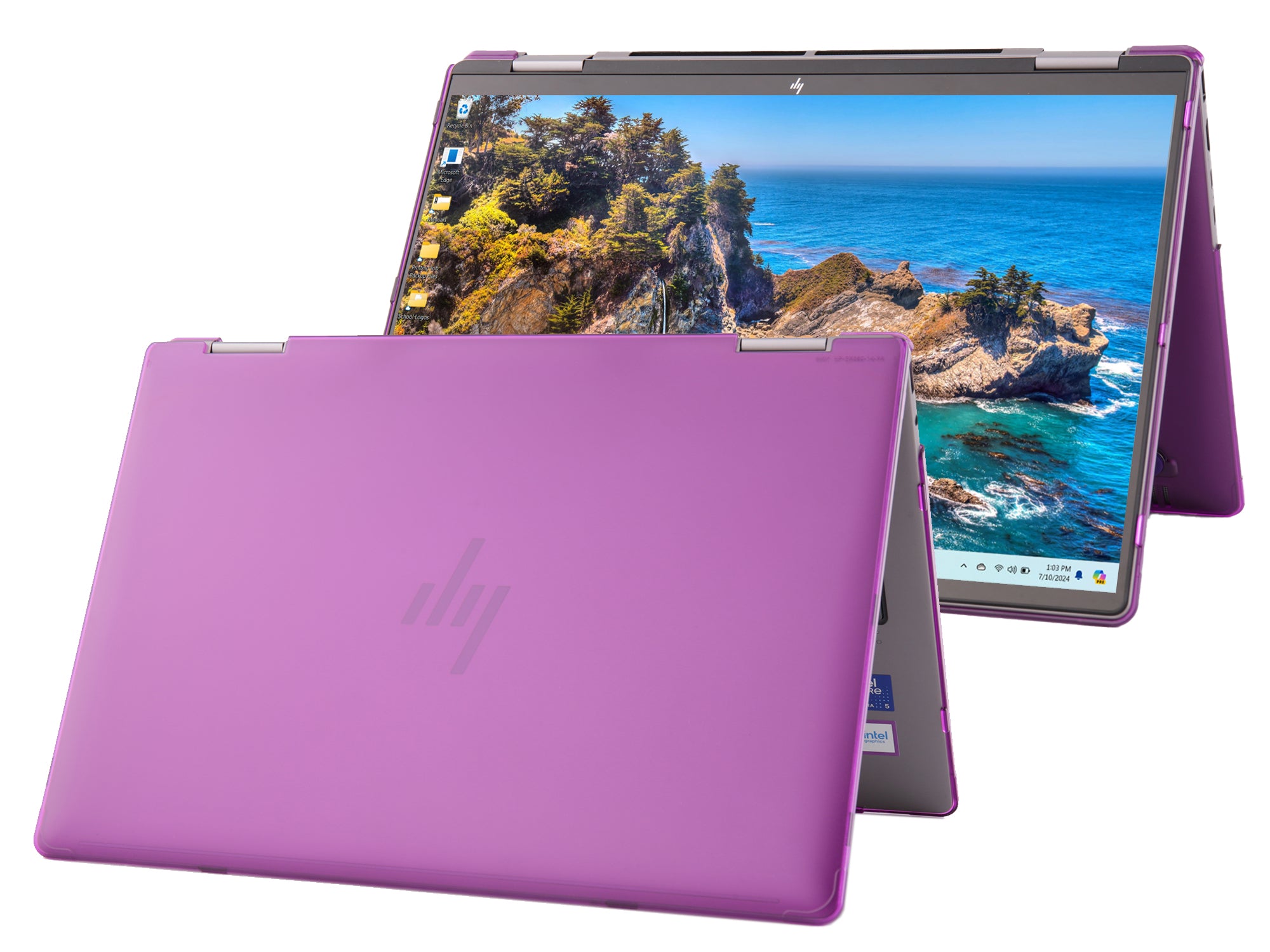 mCover Hard Case ONLY Compatible for 2024~2025 14" HP Envy x360 14-FAxxxx / 14-FCxxxx 2in1 Convertible Laptop PC(NOT Fitting Any Other HP Models)
