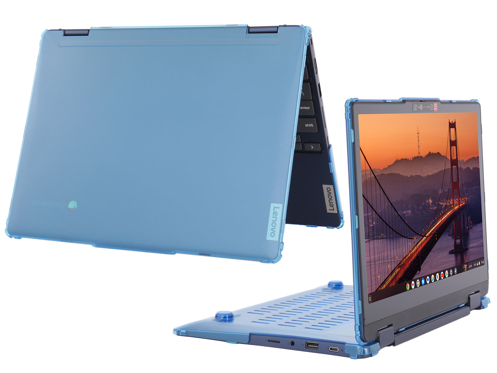 mCover Case ONLY Compatible for 2023-2025 12.2" Lenovo IP Flex 3 Chrome 12IAN8 Convertible Chromebook Laptops (NOT Fitting Other Lenovo Models)