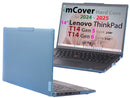 mCover Hard Case ONLY Compatible for 2024-2025 14" Lenovo ThinkPad T14 Gen 5/6 and P14s Gen 5/6 (AMD) Windows Notebook PC (with 180° Hinge, NOT Fitting Any Other Lenovo Models)