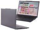 mCover Hard Case ONLY Compatible for 2024-2025 14" Lenovo ThinkPad T14 Gen 5/6 and P14s Gen 5/6 (AMD) Windows Notebook PC (with 180° Hinge, NOT Fitting Any Other Lenovo Models)