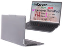mCover Hard Case ONLY Compatible for 2024-2025 14" Lenovo ThinkPad T14 Gen 5/6 and P14s Gen 5/6 (AMD) Windows Notebook PC (with 180° Hinge, NOT Fitting Any Other Lenovo Models)