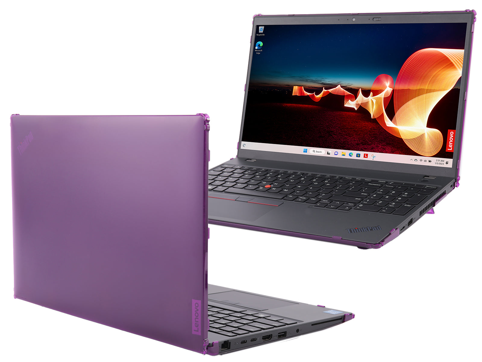 mCover case ONLY Compatible for 2023-2025 15.6" Lenovo ThinkPad L15 Gen 3 | Gen 4 Series Windows Notebook Computers (NOT Fitting Any Other Models)