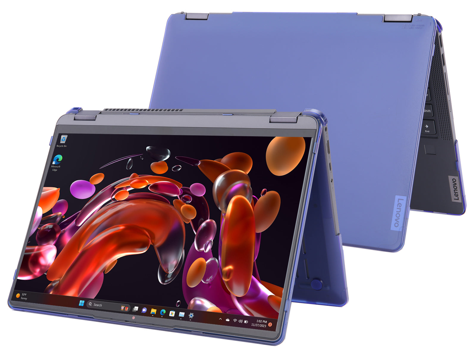 mCover Hard Case Only Compatible for 2022-2024 14" Lenovo IdeaPad Flex 5 Windows 14ALC7 / 14IAU7 / 14ABR8 / 14IRU8 Series Convertible Laptop Computers (NOT Fitting Other Models)