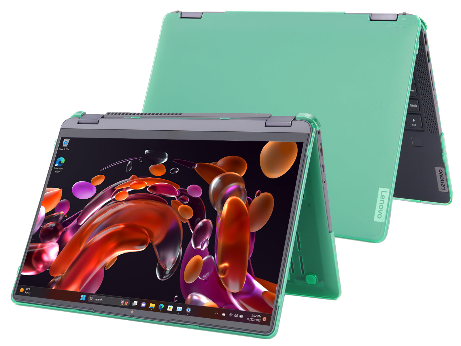 mCover Hard Case Only Compatible for 2022-2024 14" Lenovo IdeaPad Flex 5 Windows 14ALC7 / 14IAU7 / 14ABR8 / 14IRU8 Series Convertible Laptop Computers (NOT Fitting Other Models)