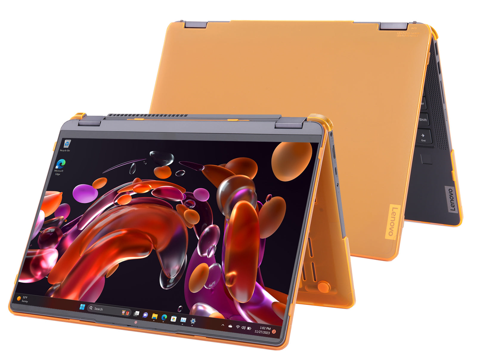 mCover Hard Case Only Compatible for 2022-2024 14" Lenovo IdeaPad Flex 5 Windows 14ALC7 / 14IAU7 / 14ABR8 / 14IRU8 Series Convertible Laptop Computers (NOT Fitting Other Models)