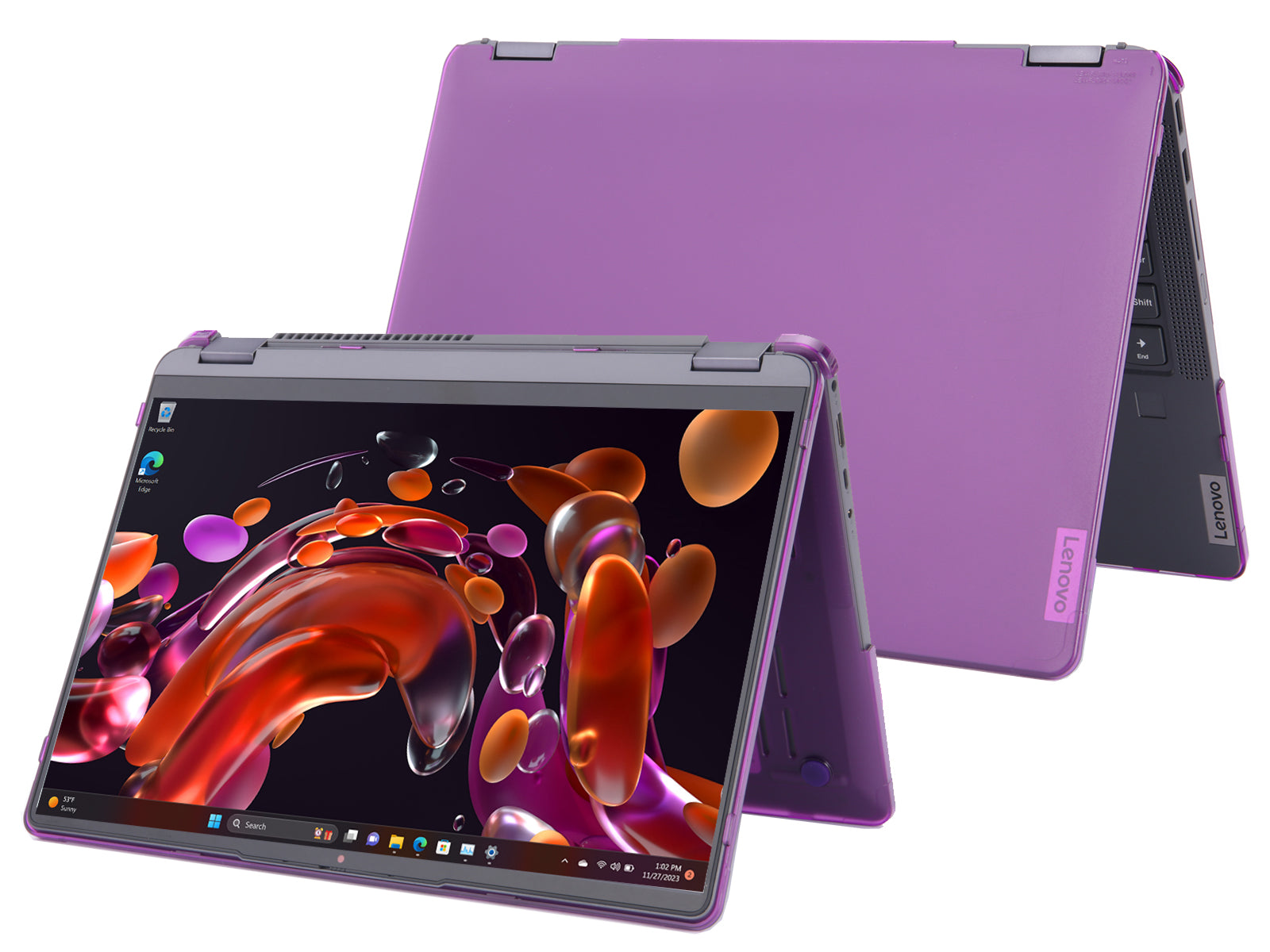 mCover Hard Case Only Compatible for 2022-2024 14" Lenovo IdeaPad Flex 5 Windows 14ALC7 / 14IAU7 / 14ABR8 / 14IRU8 Series Convertible Laptop Computers (NOT Fitting Other Models)