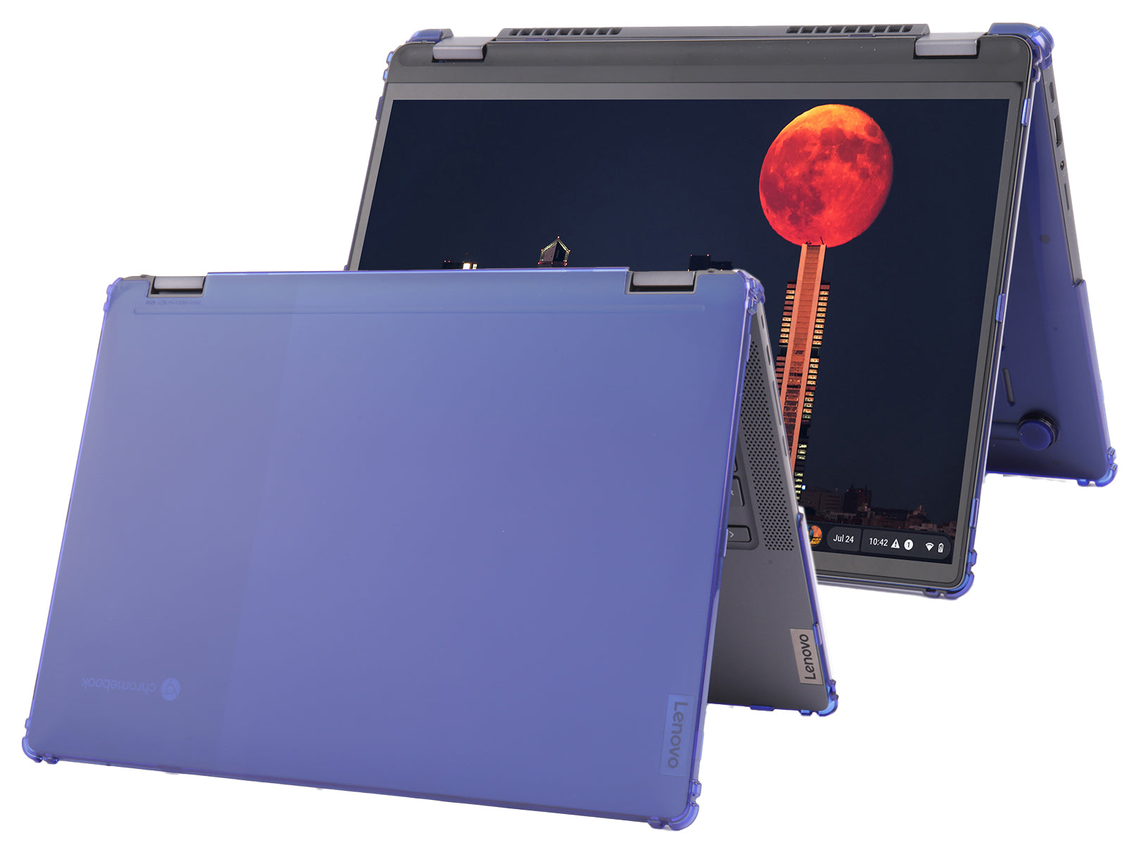 mCover Case ONLY Compatible for 2022-2025 14" Lenovo IP Flex 5 Chrome 14IAU7 (Plus) Convertible Chromebook Laptops (NOT Fitting Other Lenovo Models)