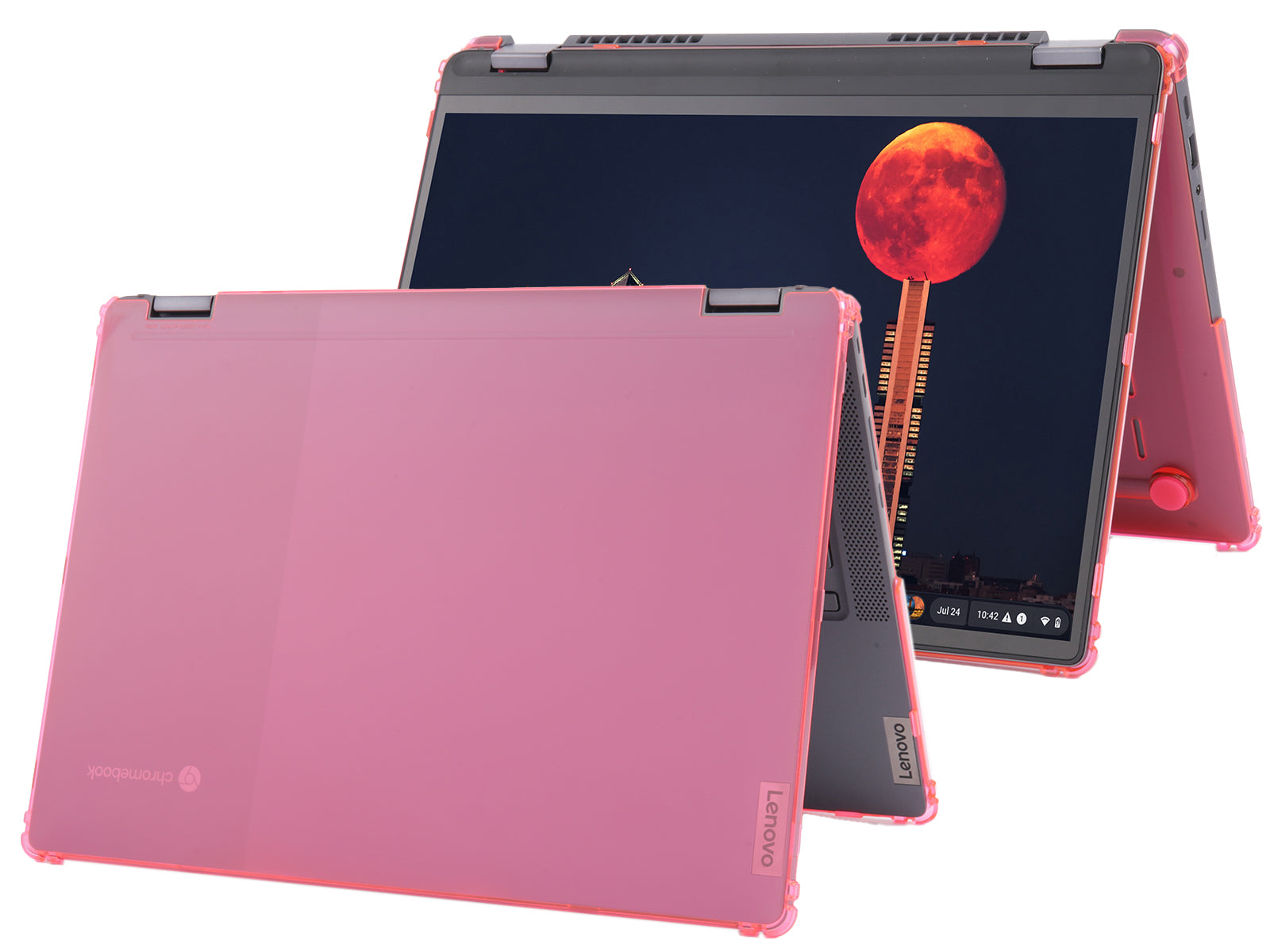 mCover Case ONLY Compatible for 2022-2025 14" Lenovo IP Flex 5 Chrome 14IAU7 (Plus) Convertible Chromebook Laptops (NOT Fitting Other Lenovo Models)