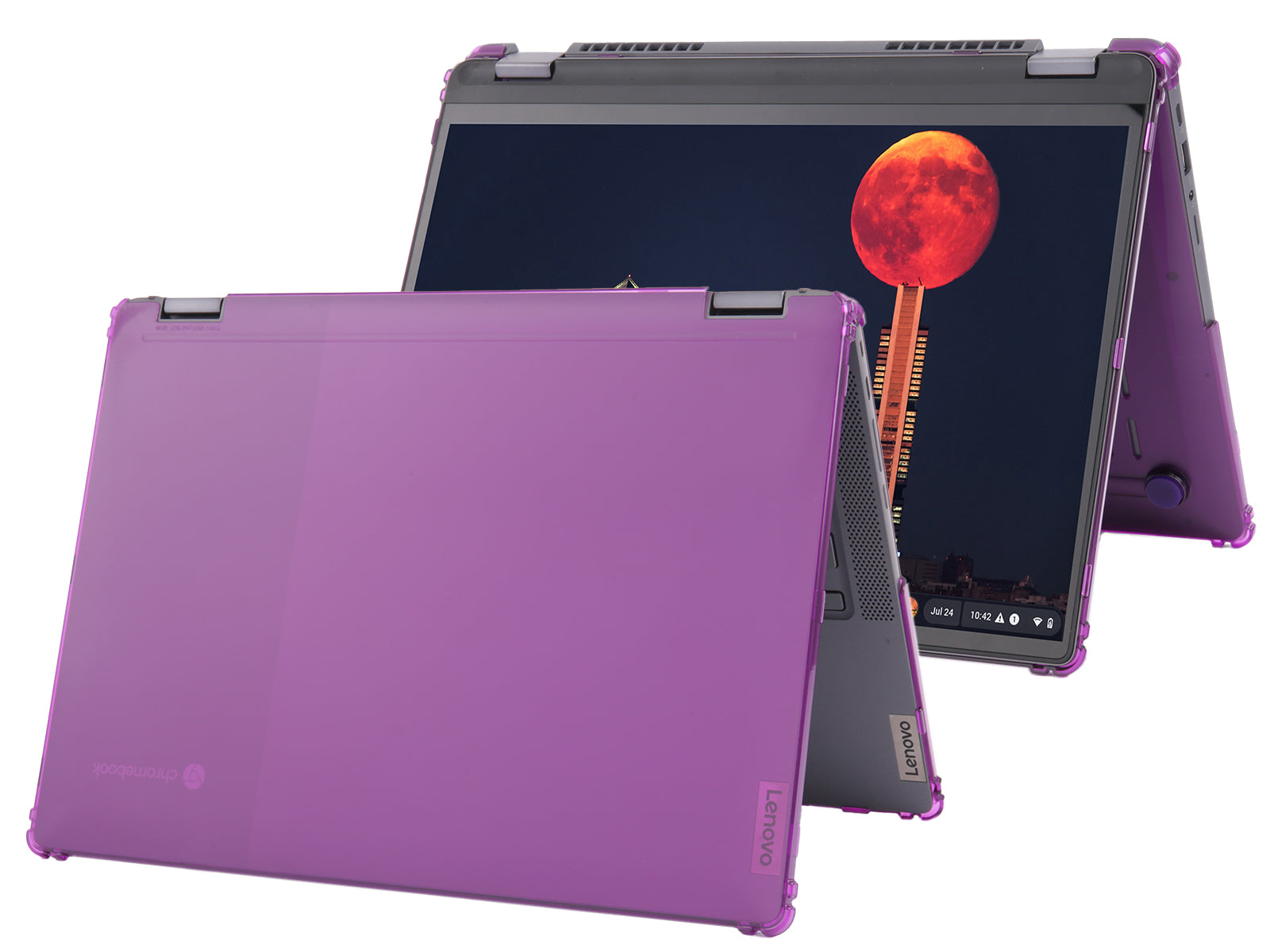 mCover Case ONLY Compatible for 2022-2025 14" Lenovo IP Flex 5 Chrome 14IAU7 (Plus) Convertible Chromebook Laptops (NOT Fitting Other Lenovo Models)