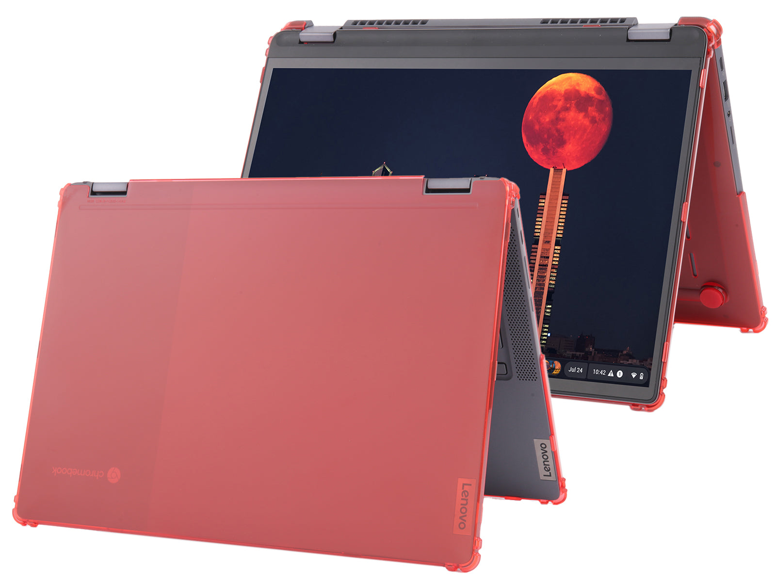 mCover Case ONLY Compatible for 2022-2025 14" Lenovo IP Flex 5 Chrome 14IAU7 (Plus) Convertible Chromebook Laptops (NOT Fitting Other Lenovo Models)