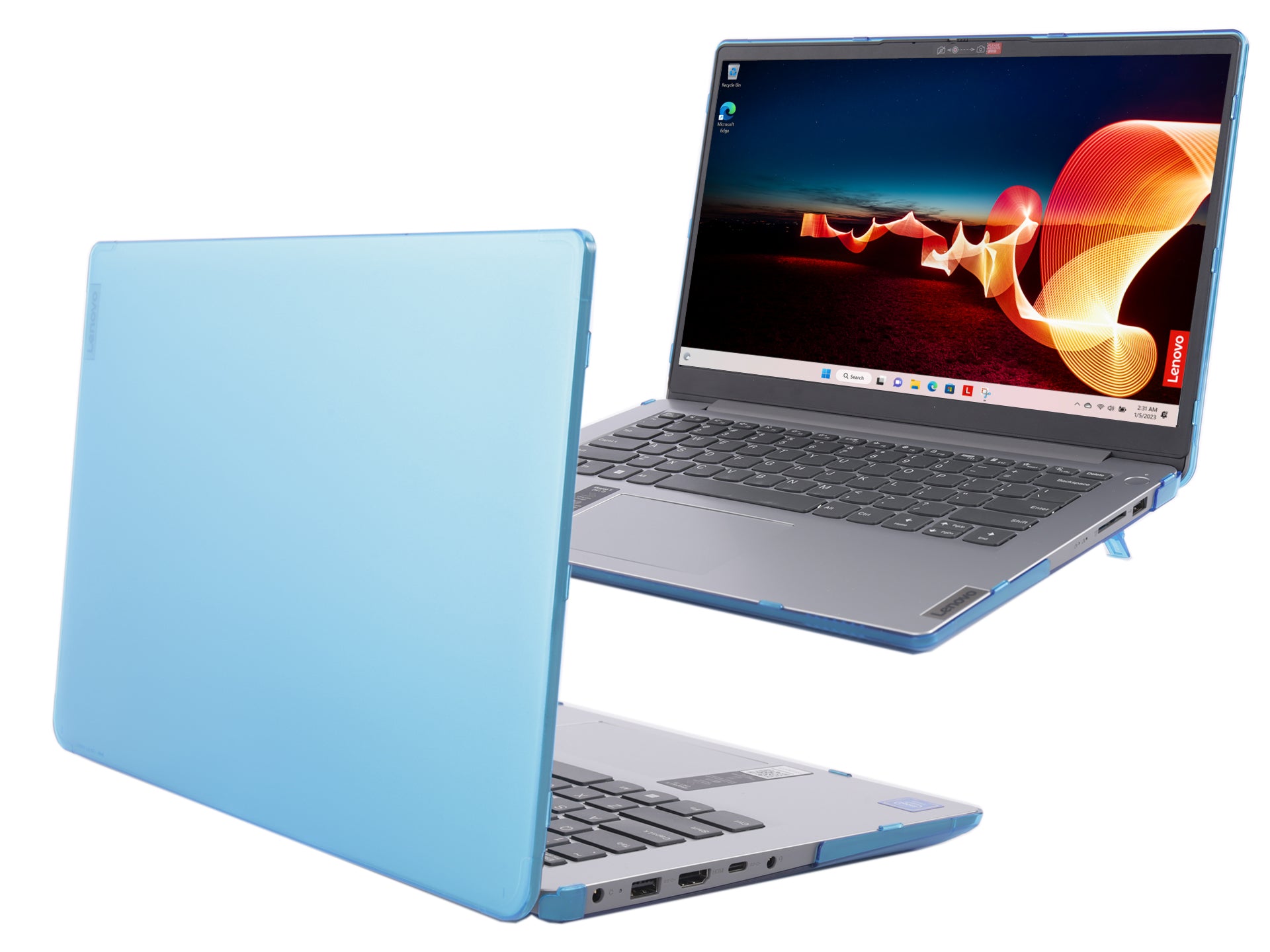 mCover Case Compatible ONLY for 2022-2024 14" Lenovo IdeaPad 1 Series(14ADA7 / 14ALC7 / 14AMN7 / 14IAU7 / 14IGL7 / 14IJL7) 14-inch Windows Laptops (NOT Fitting Any Other Models)