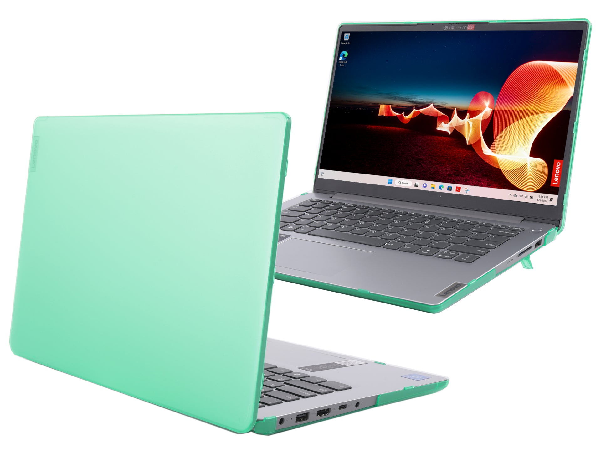 mCover Case Compatible ONLY for 2022-2024 14" Lenovo IdeaPad 1 Series(14ADA7 / 14ALC7 / 14AMN7 / 14IAU7 / 14IGL7 / 14IJL7) 14-inch Windows Laptops (NOT Fitting Any Other Models)
