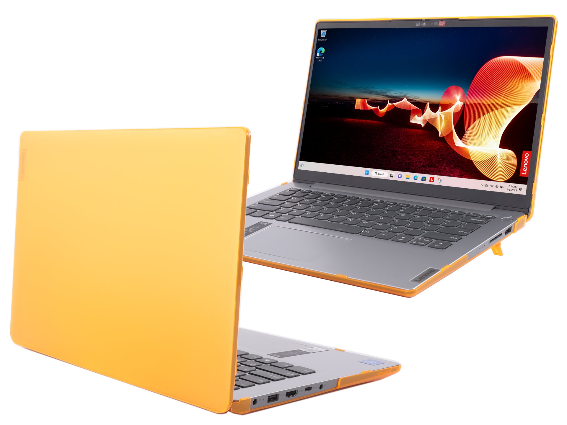 mCover Case Compatible ONLY for 2022-2024 14" Lenovo IdeaPad 1 Series(14ADA7 / 14ALC7 / 14AMN7 / 14IAU7 / 14IGL7 / 14IJL7) 14-inch Windows Laptops (NOT Fitting Any Other Models)