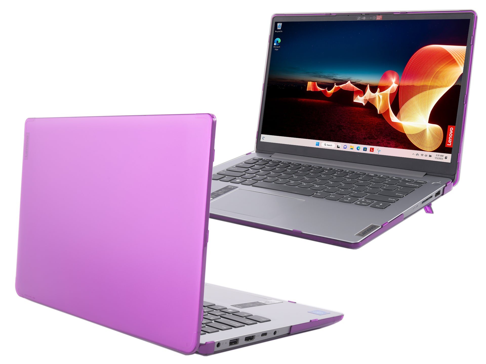 mCover Case Compatible ONLY for 2022-2024 14" Lenovo IdeaPad 1 Series(14ADA7 / 14ALC7 / 14AMN7 / 14IAU7 / 14IGL7 / 14IJL7) 14-inch Windows Laptops (NOT Fitting Any Other Models)