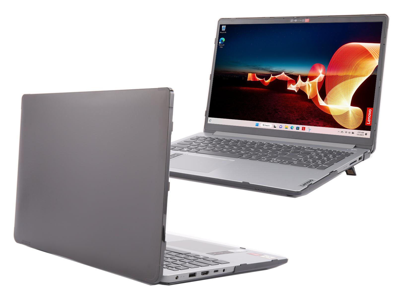 mCover Case Compatible ONLY for 2022-2025 15" Lenovo IdeaPad 1 Series (15ADA7 / 15AMN7 / 15ALC7 / 15IAU7 / 15IGL7 / 15IJL7 / 15IRU7) Windows Laptops (NOT Fitting Any Other Models)