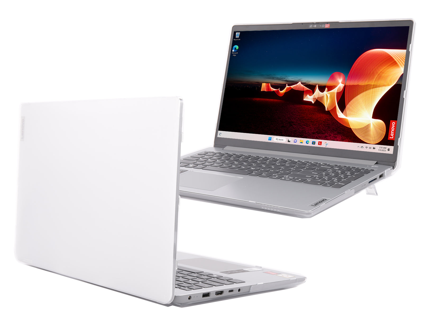mCover Case Compatible ONLY for 2022-2025 15" Lenovo IdeaPad 1 Series (15ADA7 / 15AMN7 / 15ALC7 / 15IAU7 / 15IGL7 / 15IJL7 / 15IRU7) Windows Laptops (NOT Fitting Any Other Models)