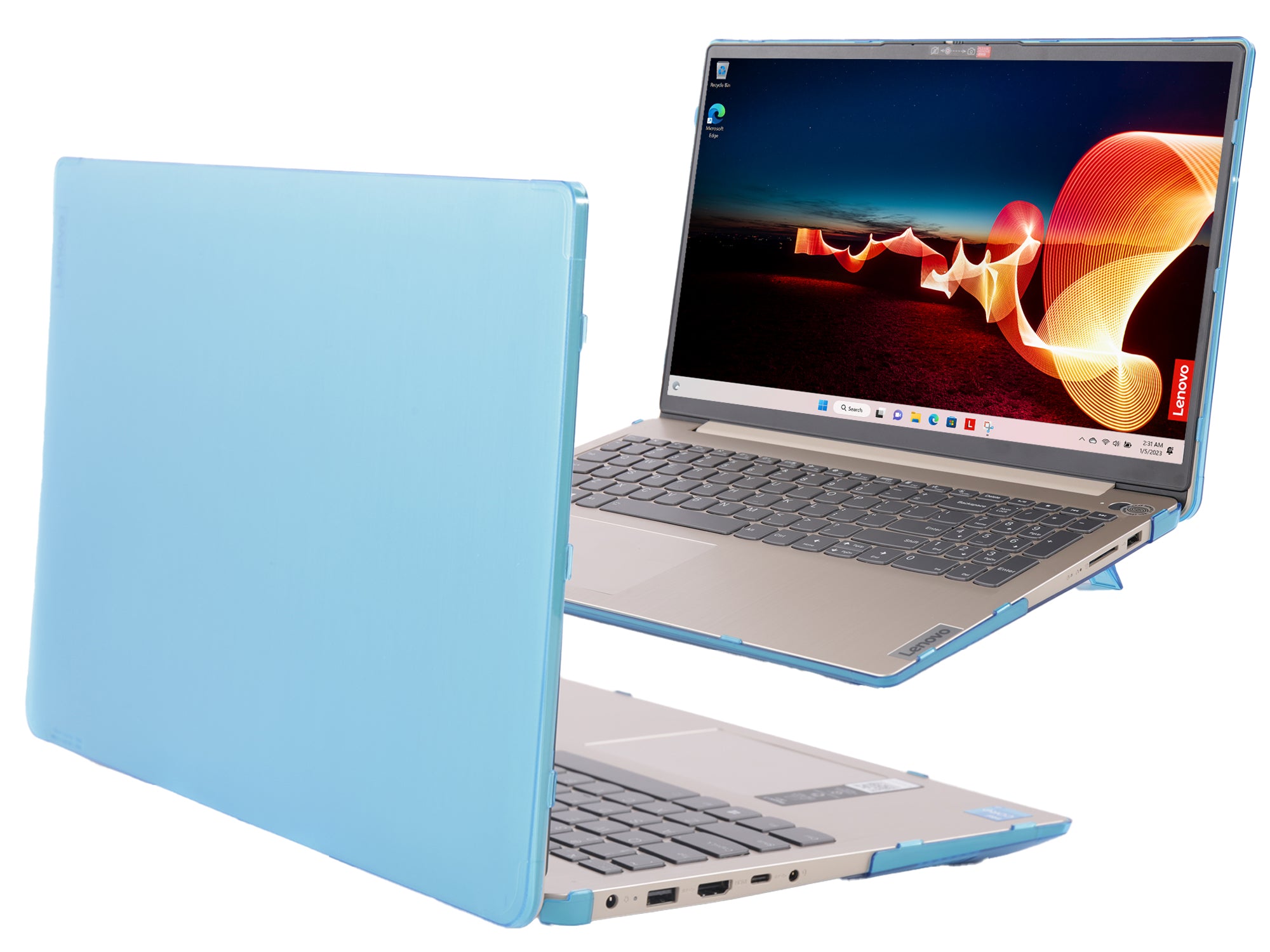 mCover Case Compatible ONLY for 2022-2024 15" Lenovo IdeaPad 3 (15ADA6 / 15ALC6 / 15ABA7 / 15ITL6 / 15IAU7) Series Windows Laptop Computers (NOT Fitting Any Other Models)
