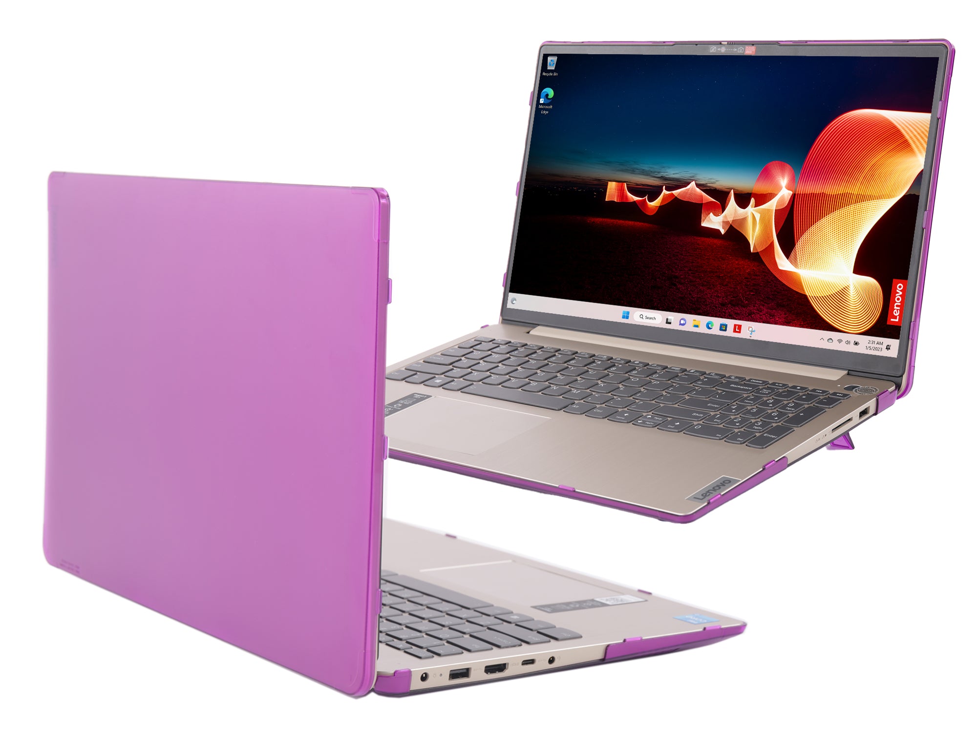 mCover Case Compatible ONLY for 2022-2024 15" Lenovo IdeaPad 3 (15ADA6 / 15ALC6 / 15ABA7 / 15ITL6 / 15IAU7) Series Windows Laptop Computers (NOT Fitting Any Other Models)