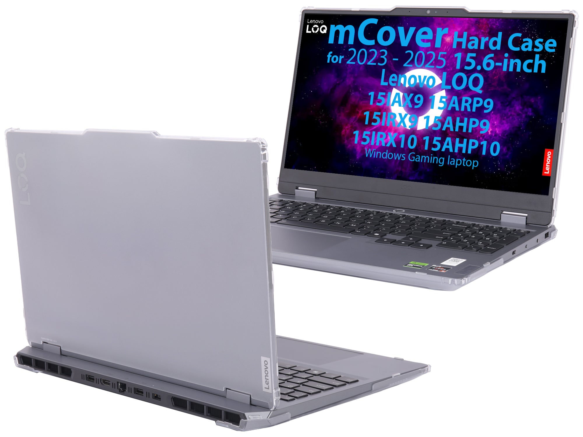 mCover Case ONLY Compatible for 2023-2025 15.6" Lenovo LOQ 15IAX9 15ARP9 15IRX9 15AHP9 15IRX10 15AHP10 Series Windows Computers (NOT for Other Lenovo Models)