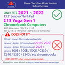 mCover Case Compatible for 2021~2022 13.3" Lenovo ThinkPad C13 Yoga Gen 1 Convertible 2-in-1 Laptop Computers ONLY (NOT Fitting Other Lenovo ThinkPad Models)