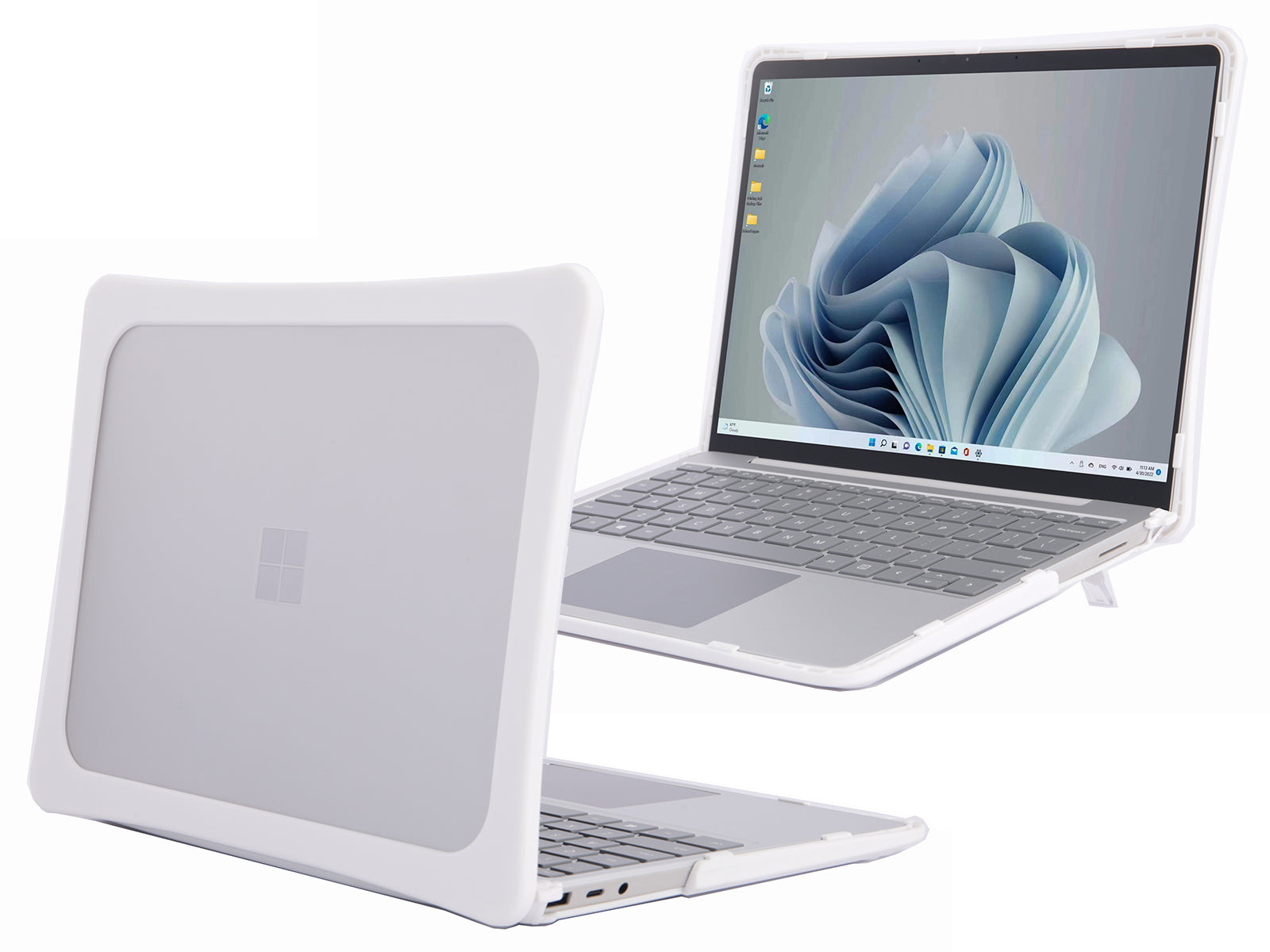 mCover Hybrid Case Compatible ONLY for 2020-2024 12.4" Microsoft Surface Laptop Go 3/2 / 1 (NOT Compatible with Any Other Surface Models)
