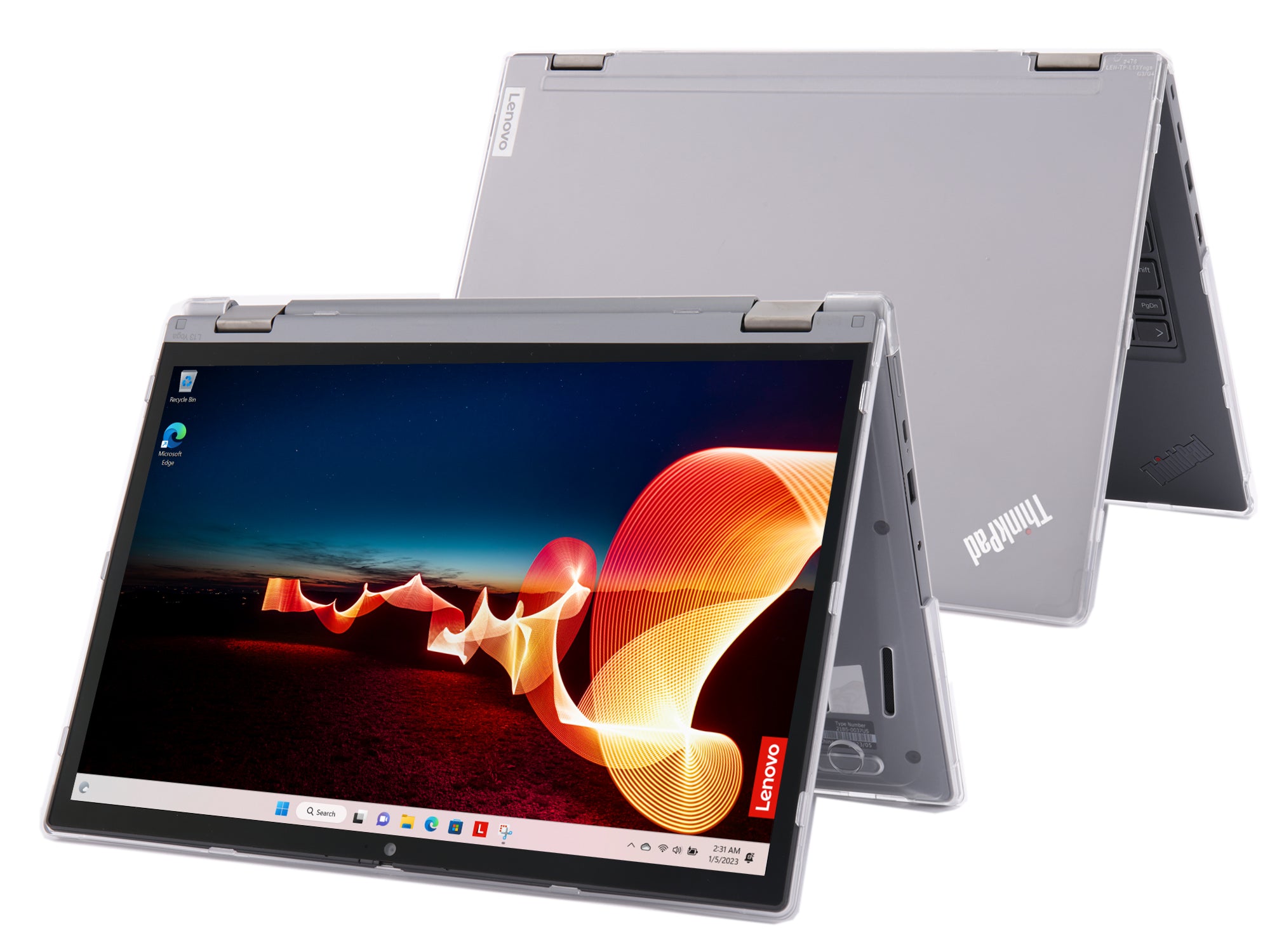 mCover Case Compatible ONLY for 2023-2024 13.3" Lenovo ThinkPad L13 / L13 Yoga Gen 3 / Gen 4 Windows Notebook Computers (NOT Fitting Any Other Lenovo Models)