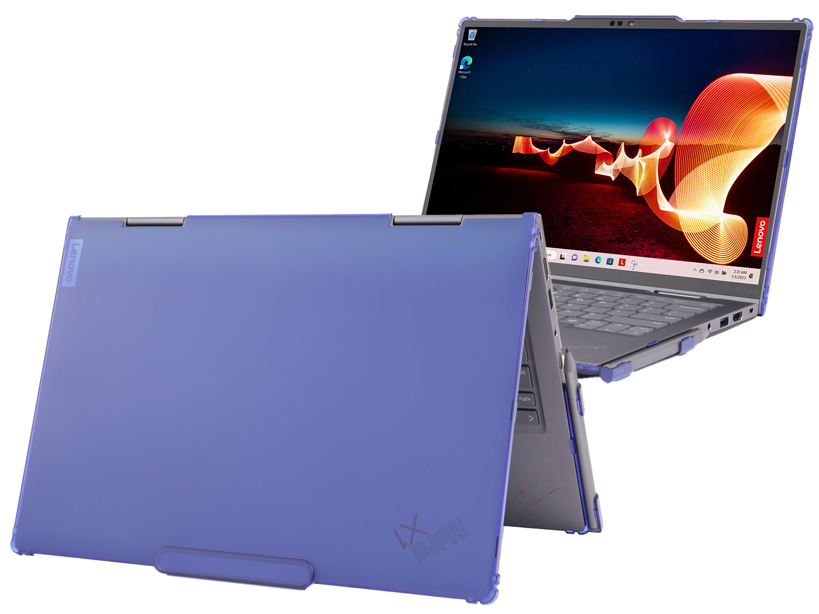 mCover Case Only Compatible for 2024~2025 14" Lenovo ThinkPad X1 2-in-1 (Yoga) Gen 9/10 Series Windows Notebook PC (NOT Working with Other Lenovo Models)