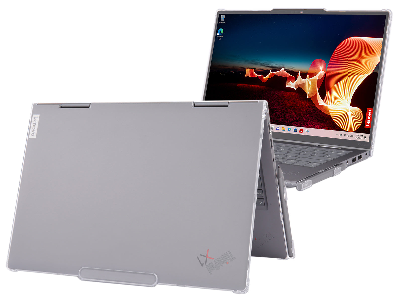 mCover Case Only Compatible for 2024~2025 14" Lenovo ThinkPad X1 2-in-1 (Yoga) Gen 9/10 Series Windows Notebook PC (NOT Working with Other Lenovo Models)