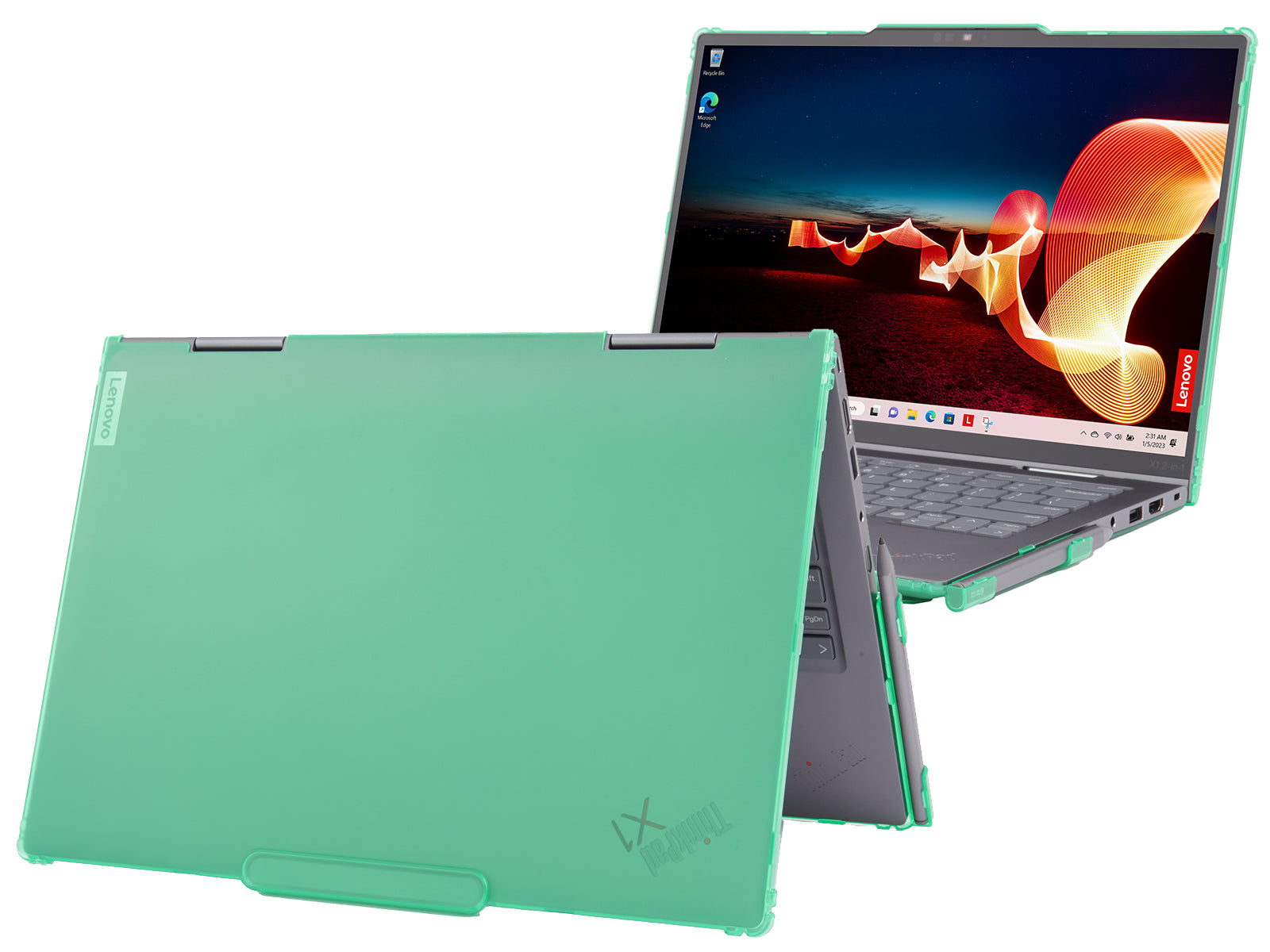 mCover Case Only Compatible for 2024~2025 14" Lenovo ThinkPad X1 2-in-1 (Yoga) Gen 9/10 Series Windows Notebook PC (NOT Working with Other Lenovo Models)