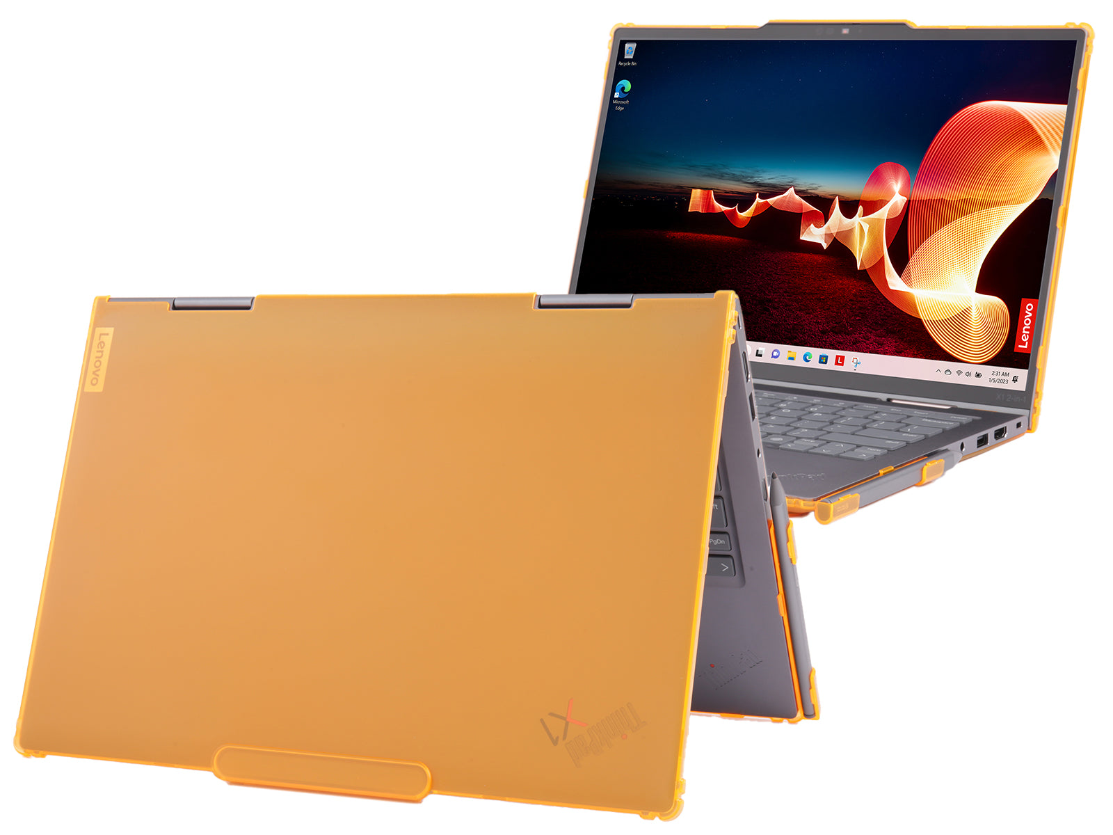 mCover Case Only Compatible for 2024~2025 14" Lenovo ThinkPad X1 2-in-1 (Yoga) Gen 9/10 Series Windows Notebook PC (NOT Working with Other Lenovo Models)