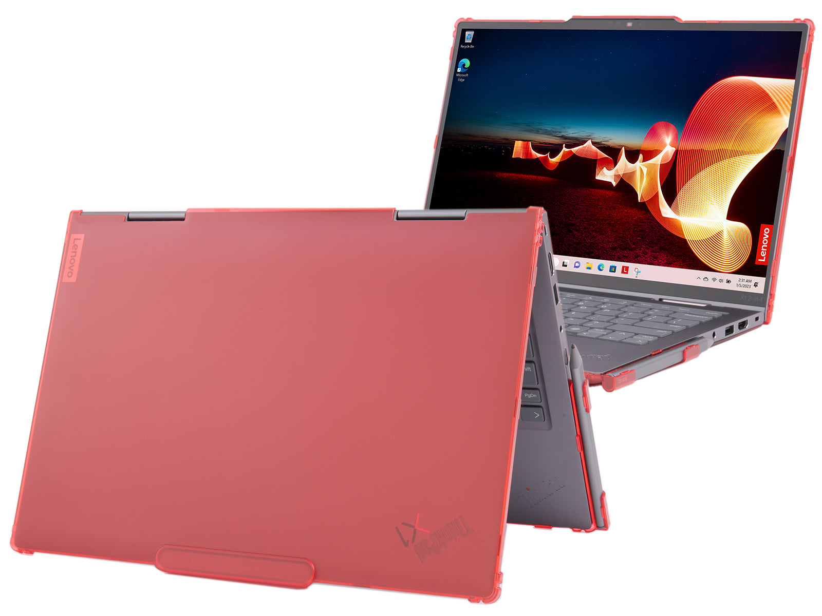 mCover Case Only Compatible for 2024~2025 14" Lenovo ThinkPad X1 2-in-1 (Yoga) Gen 9/10 Series Windows Notebook PC (NOT Working with Other Lenovo Models)