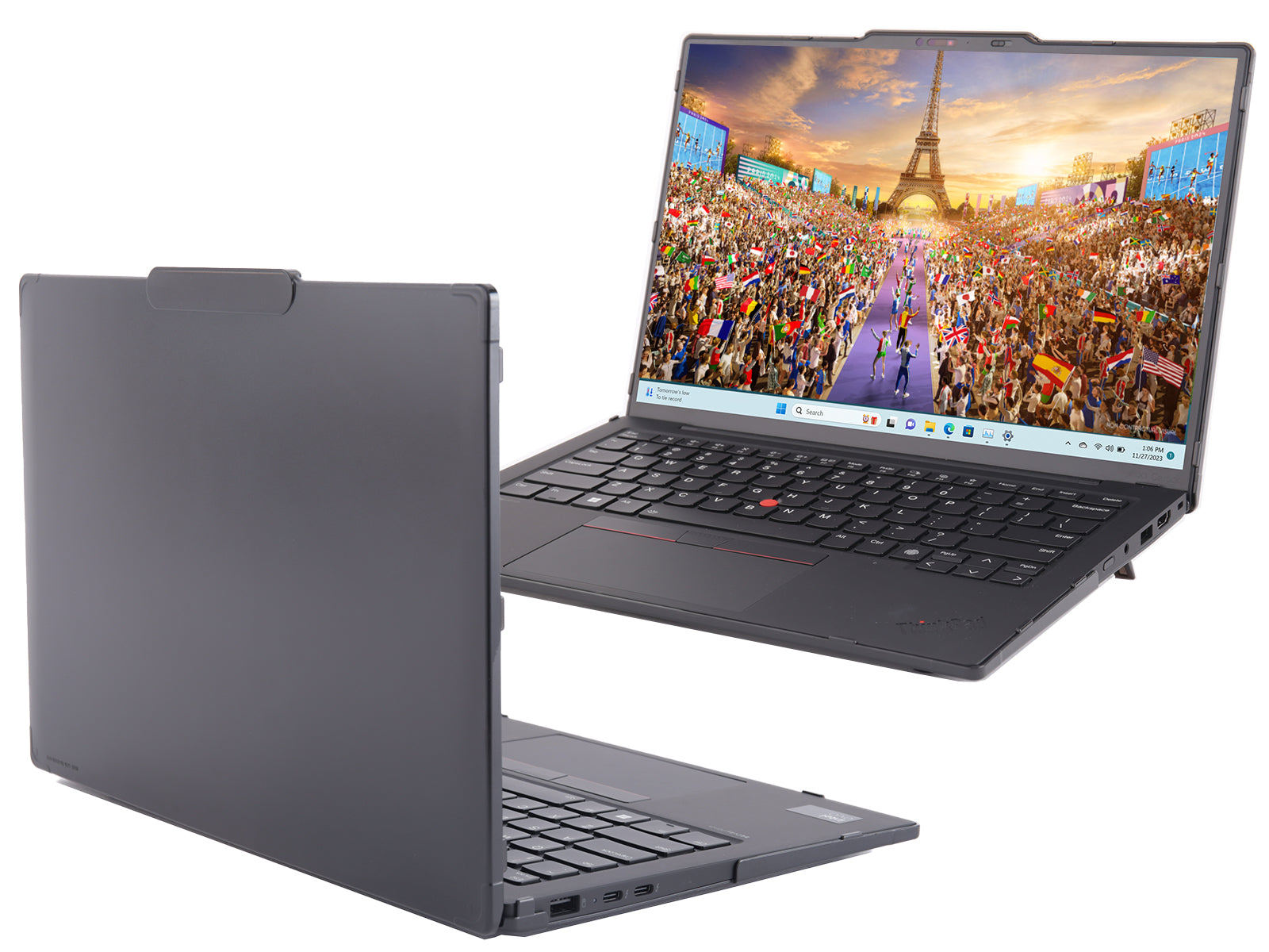 mCover Hard Case ONLY Compatible for 2024-2025 14" Lenovo ThinkPad X1 Carbon Gen 12/13 Windows Notebook PC (with 180-degree Hinge, NOT Fitting Any Other Lenovo Models)
