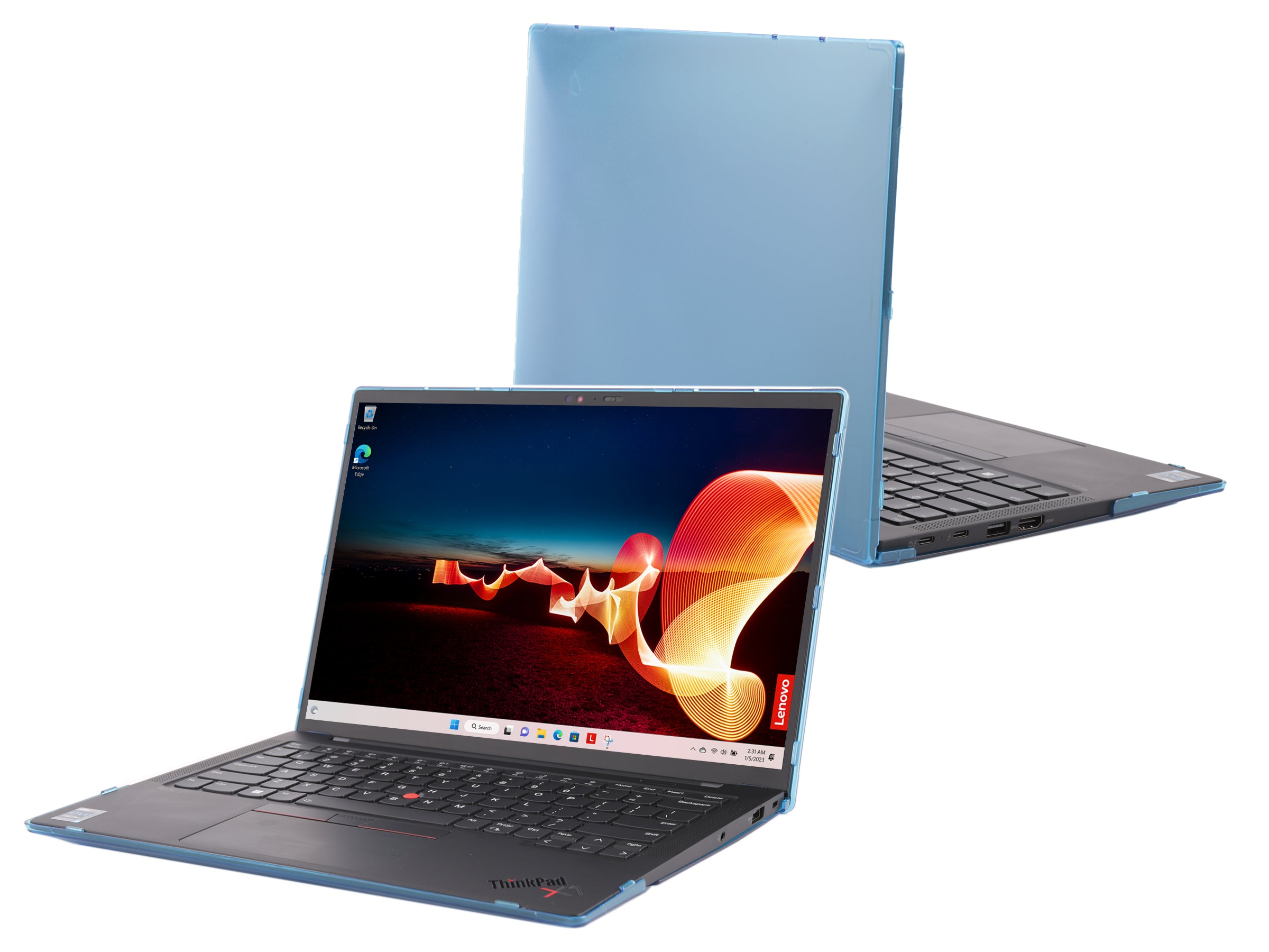 mCover Case ONLY Compatible for 2021-2024 14" Lenovo ThinkPad X1 Carbon Gen 9 / Gen 10 / Gen 11 Windows Notebook PC (with 180-degree Hinge, NOT Fitting Other Lenovo Models)