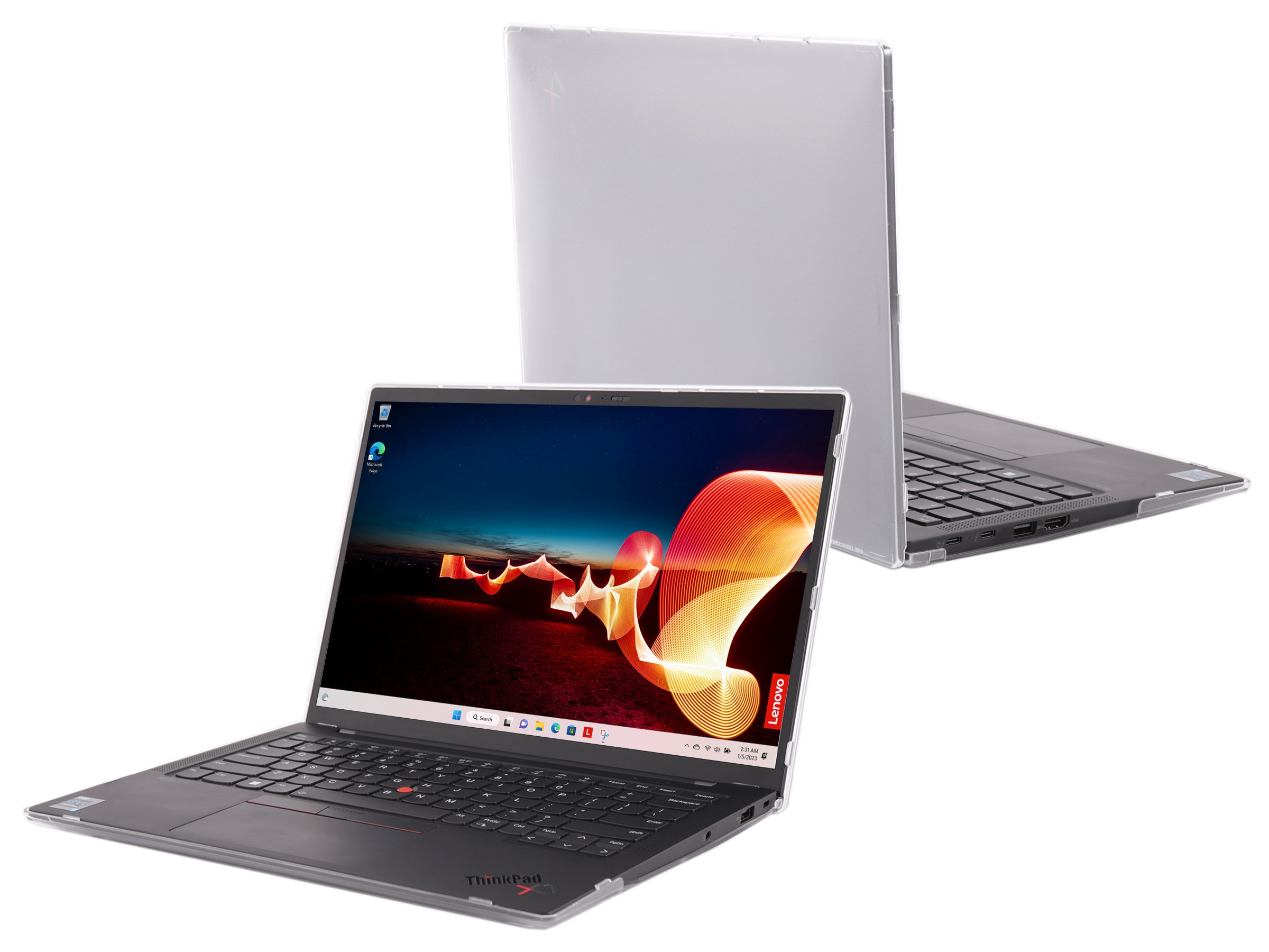 mCover Case ONLY Compatible for 2021-2024 14" Lenovo ThinkPad X1 Carbon Gen 9 / Gen 10 / Gen 11 Windows Notebook PC (with 180-degree Hinge, NOT Fitting Other Lenovo Models)