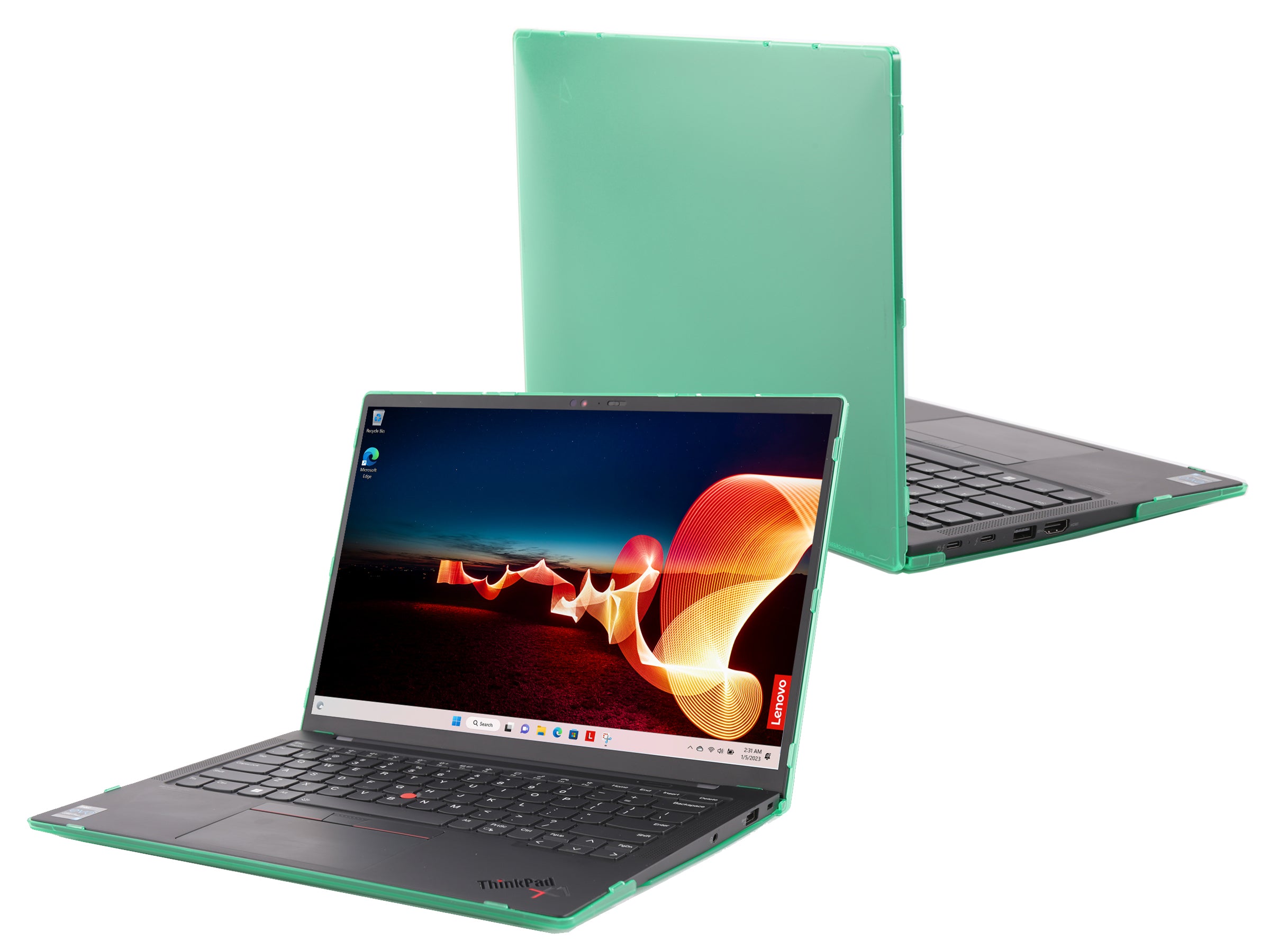 mCover Case ONLY Compatible for 2021-2024 14" Lenovo ThinkPad X1 Carbon Gen 9 / Gen 10 / Gen 11 Windows Notebook PC (with 180-degree Hinge, NOT Fitting Other Lenovo Models)
