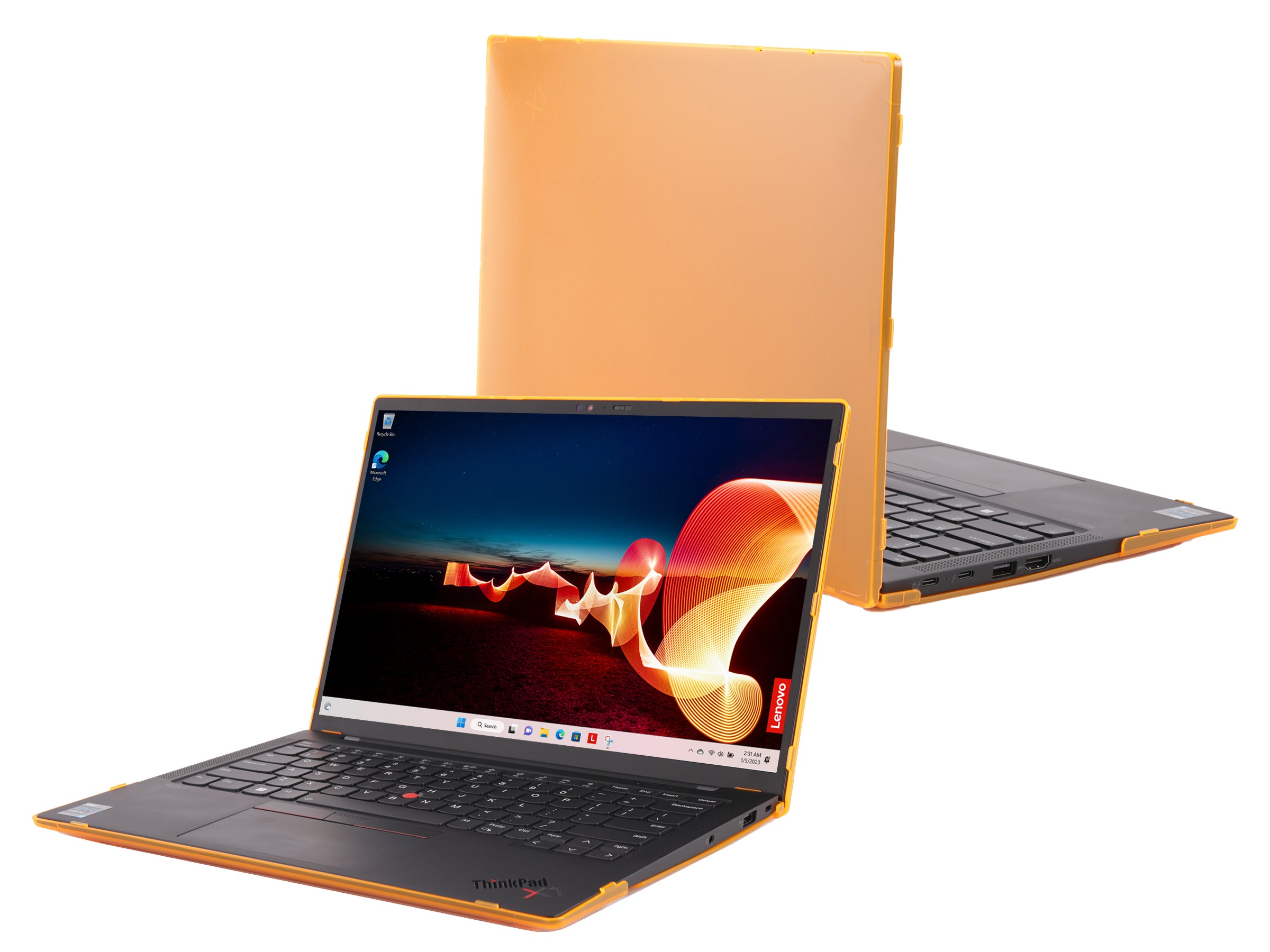 mCover Case ONLY Compatible for 2021-2024 14" Lenovo ThinkPad X1 Carbon Gen 9 / Gen 10 / Gen 11 Windows Notebook PC (with 180-degree Hinge, NOT Fitting Other Lenovo Models)