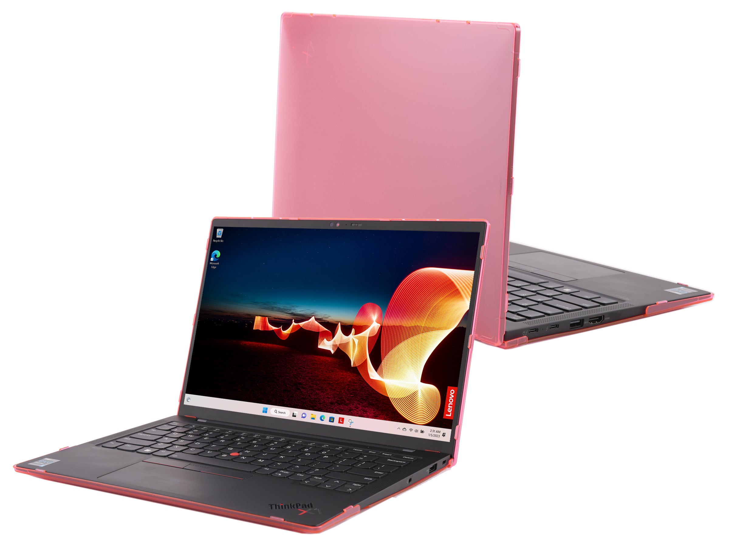 mCover Case ONLY Compatible for 2021-2024 14" Lenovo ThinkPad X1 Carbon Gen 9 / Gen 10 / Gen 11 Windows Notebook PC (with 180-degree Hinge, NOT Fitting Other Lenovo Models)