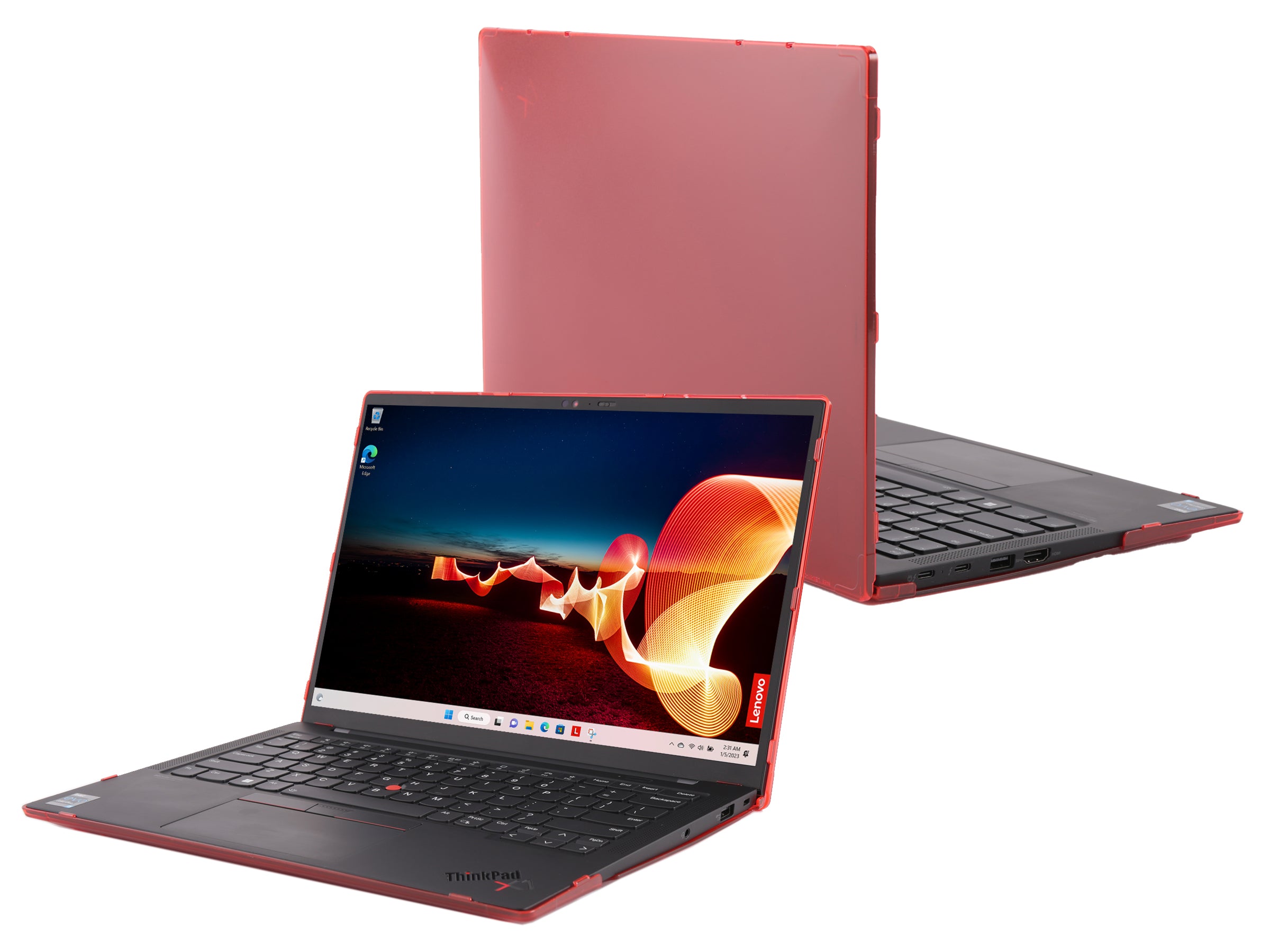 mCover Case ONLY Compatible for 2021-2024 14" Lenovo ThinkPad X1 Carbon Gen 9 / Gen 10 / Gen 11 Windows Notebook PC (with 180-degree Hinge, NOT Fitting Other Lenovo Models)