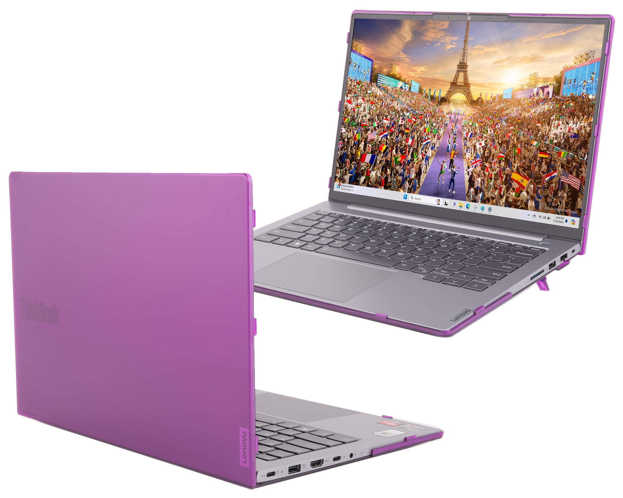mCover Case ONLY Compatible for 2023~2026 14" Lenovo ThinkBook 14 G6 / G7 / G8 / G9 Series Windows Notebook PC (NOT Working with Other Lenovo Models)