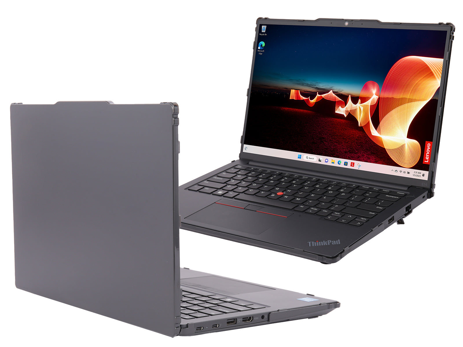 mCover Hard Case ONLY Compatible for 2023-2025 14" Lenovo ThinkPad E14 Gen 5 / Gen 6 Windows Notebook PC (with 180° Hinge, NOT Fitting Any Other Lenovo Models)