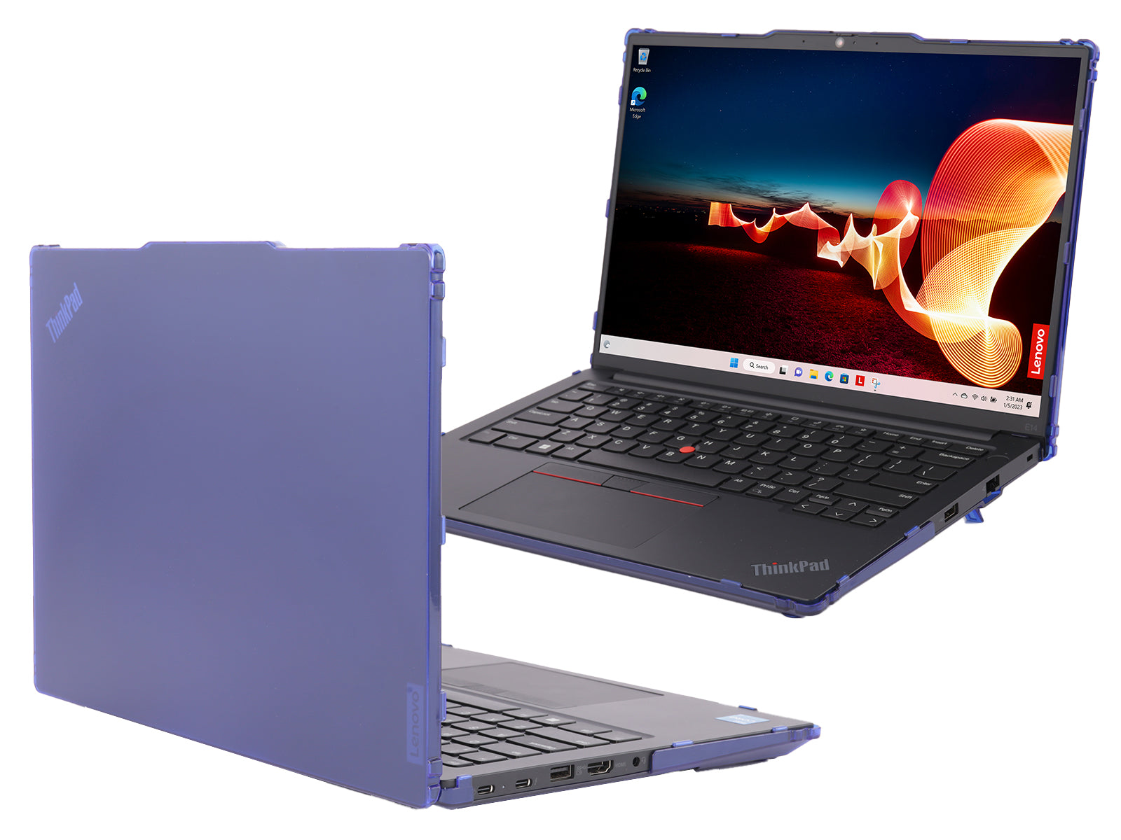 mCover Hard Case ONLY Compatible for 2023-2025 14" Lenovo ThinkPad E14 Gen 5 / Gen 6 Windows Notebook PC (with 180° Hinge, NOT Fitting Any Other Lenovo Models)