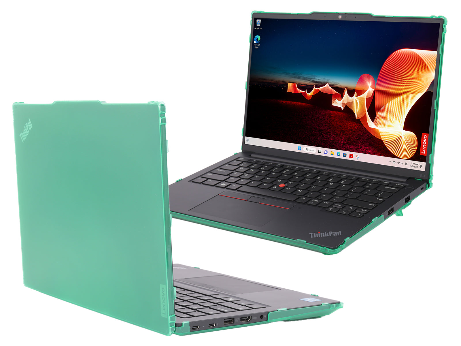 mCover Hard Case ONLY Compatible for 2023-2025 14" Lenovo ThinkPad E14 Gen 5 / Gen 6 Windows Notebook PC (with 180° Hinge, NOT Fitting Any Other Lenovo Models)