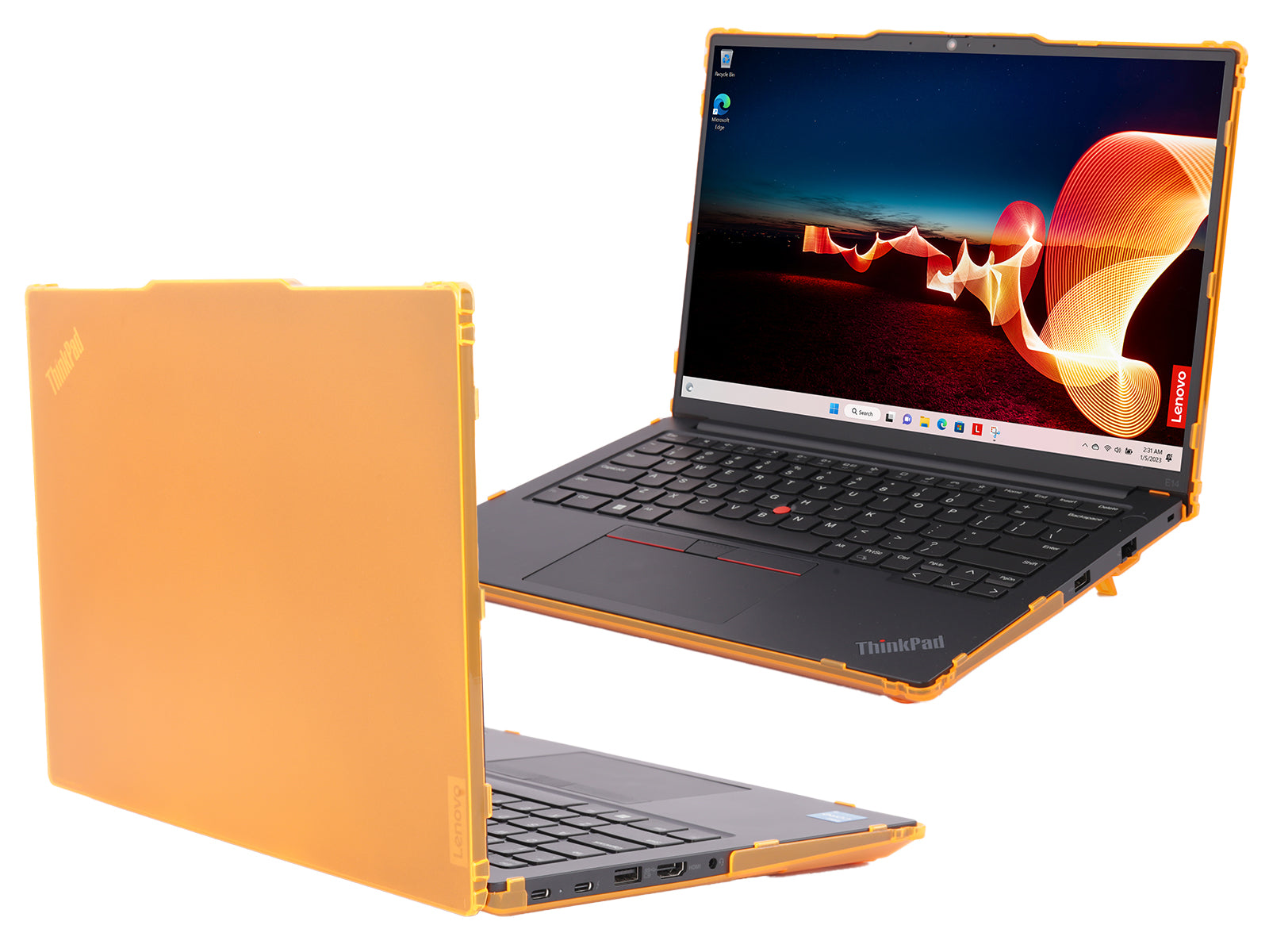 mCover Hard Case ONLY Compatible for 2023-2025 14" Lenovo ThinkPad E14 Gen 5 / Gen 6 Windows Notebook PC (with 180° Hinge, NOT Fitting Any Other Lenovo Models)