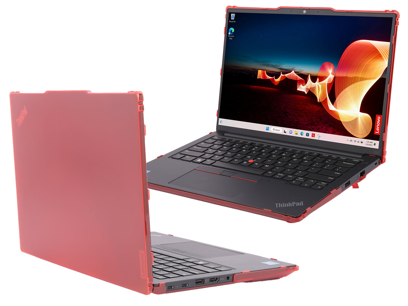 mCover Hard Case ONLY Compatible for 2023-2025 14" Lenovo ThinkPad E14 Gen 5 / Gen 6 Windows Notebook PC (with 180° Hinge, NOT Fitting Any Other Lenovo Models)