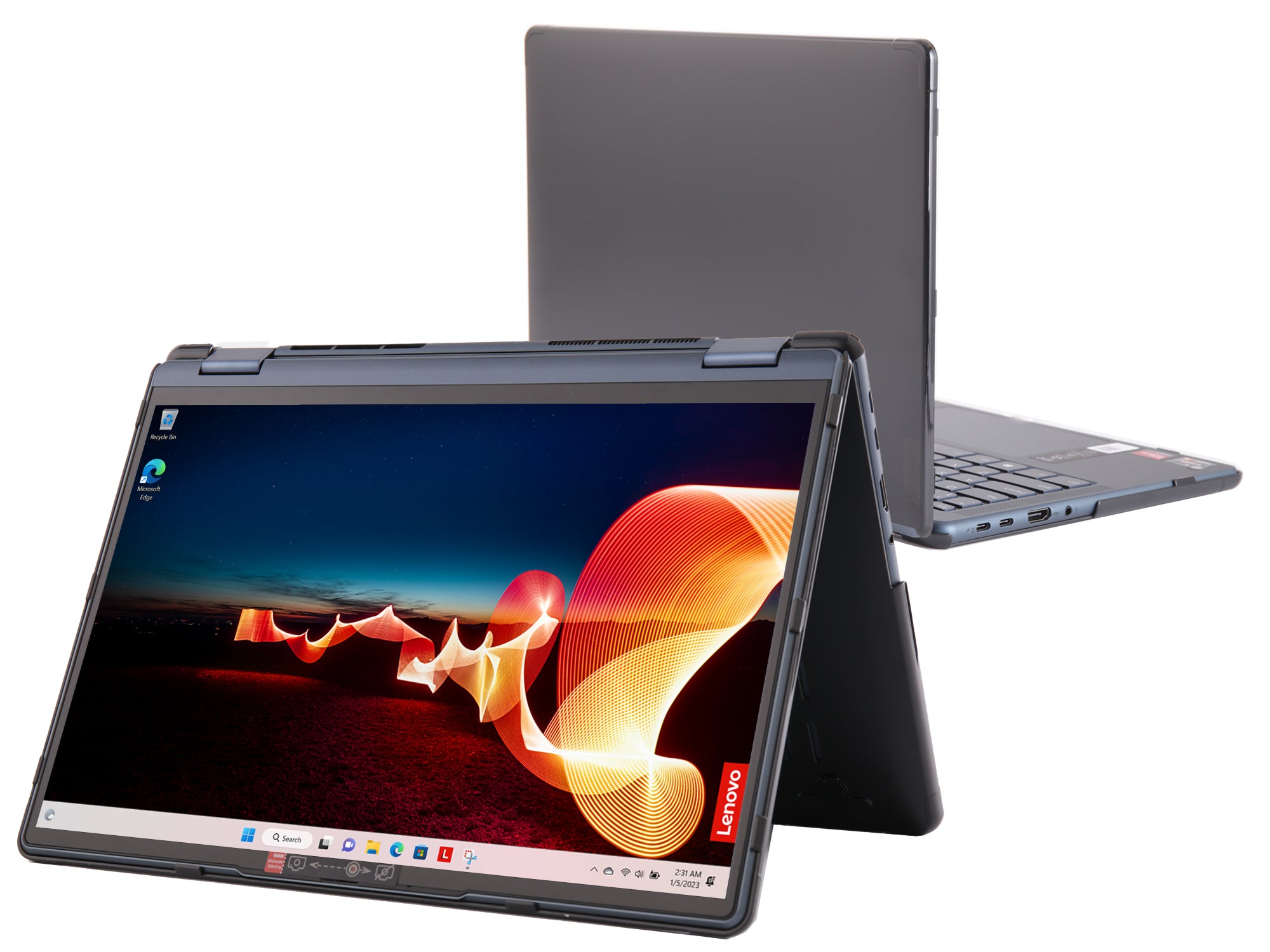 mCover case ONLY Compatible for 2022-2024 13.3" Lenovo Yoga 6 13ABR8 | 13ALC7 Series 2-in-1 Windows Notebook Computers (NOT Fitting Any Other Models)